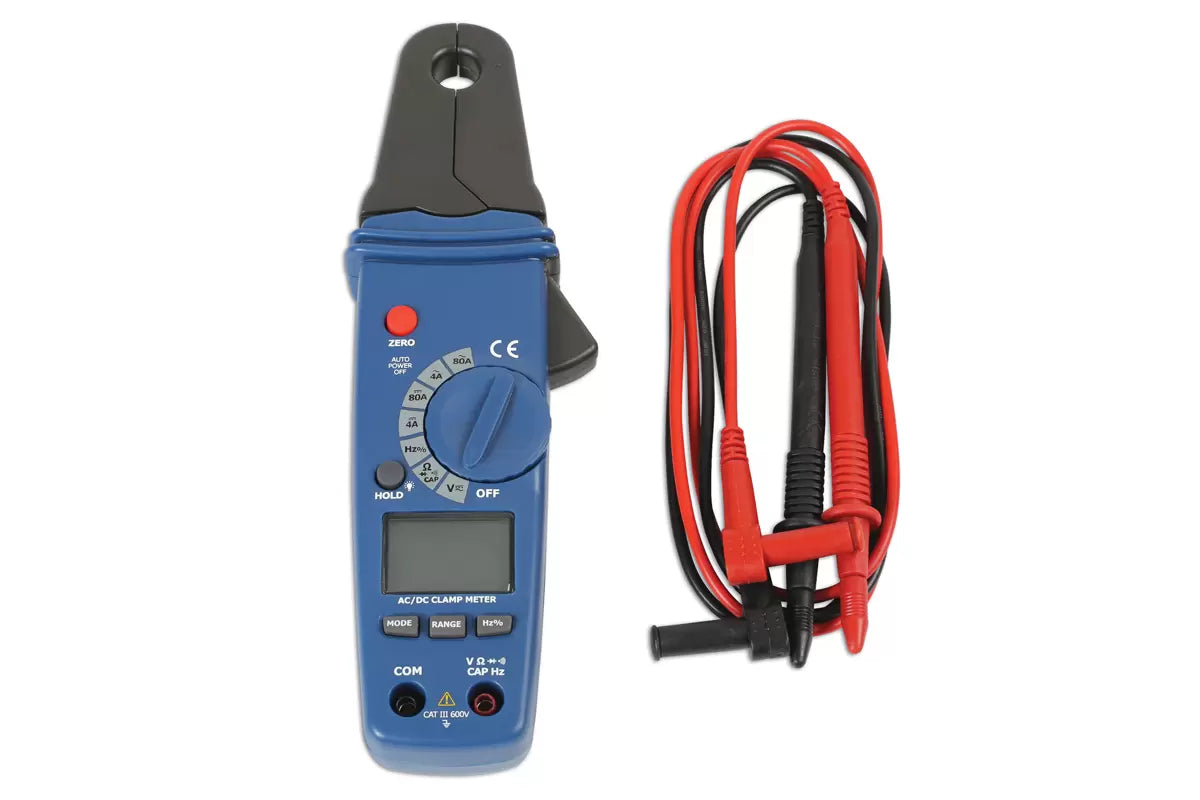 Laser - 6551 - Mini AC/DC Digital Clamp Meter CAT III 80A