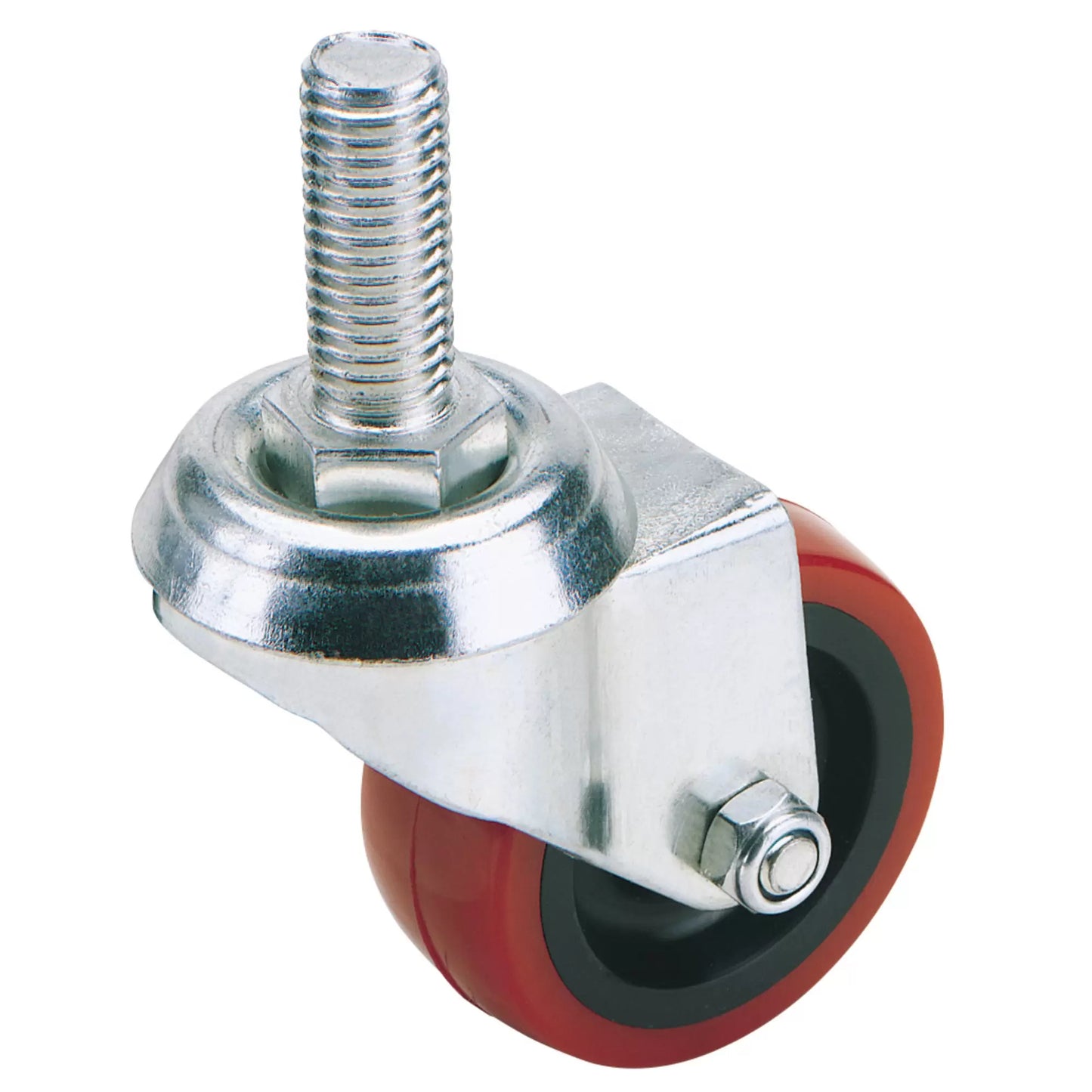 Draper Tools - 65510 - Swivel Bolt Fixing Polyurethane Wheel, 50mm Diameter, S.W.L. 50kg