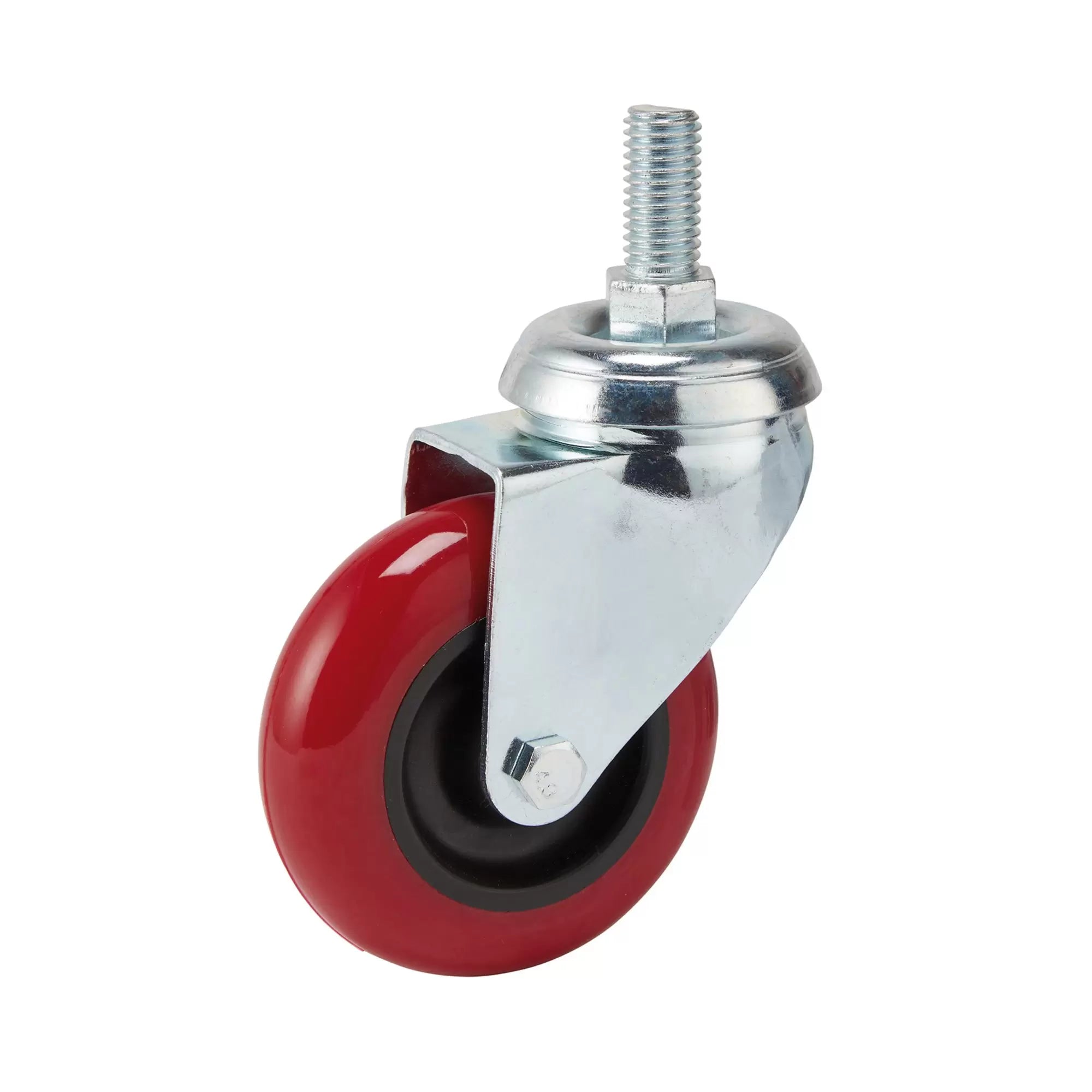 Draper Tools - 65515 - Swivel Bolt Fixing Polyurethane Wheel, 75mm Diameter, S.W.L. 70kg