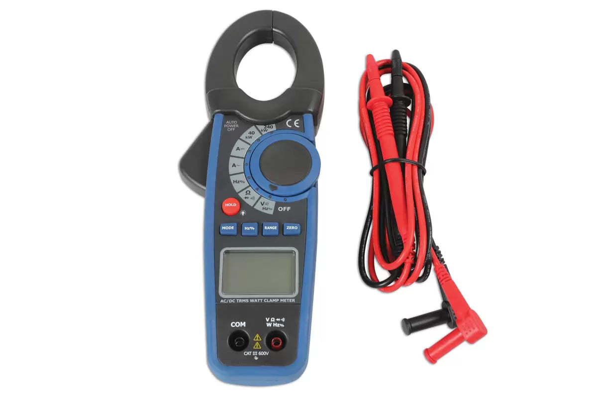 Laser - 6552 - AC/DC Digital Clamp Meter CAT III 1000A