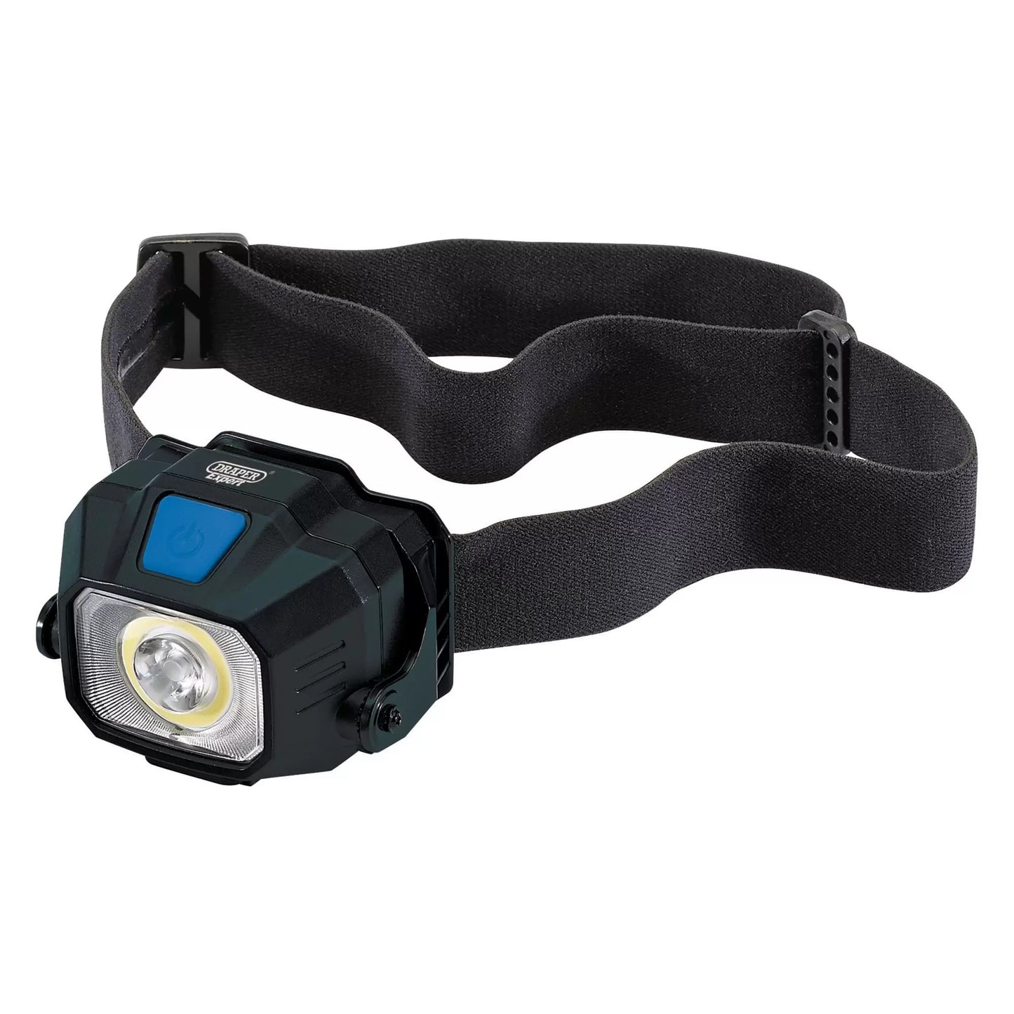 Draper Tools - 65689 - COB/SMD LED Wireless/USB Rechargeable Head Torch, 6W, 400 Lumens, USB-C Cable Supplied