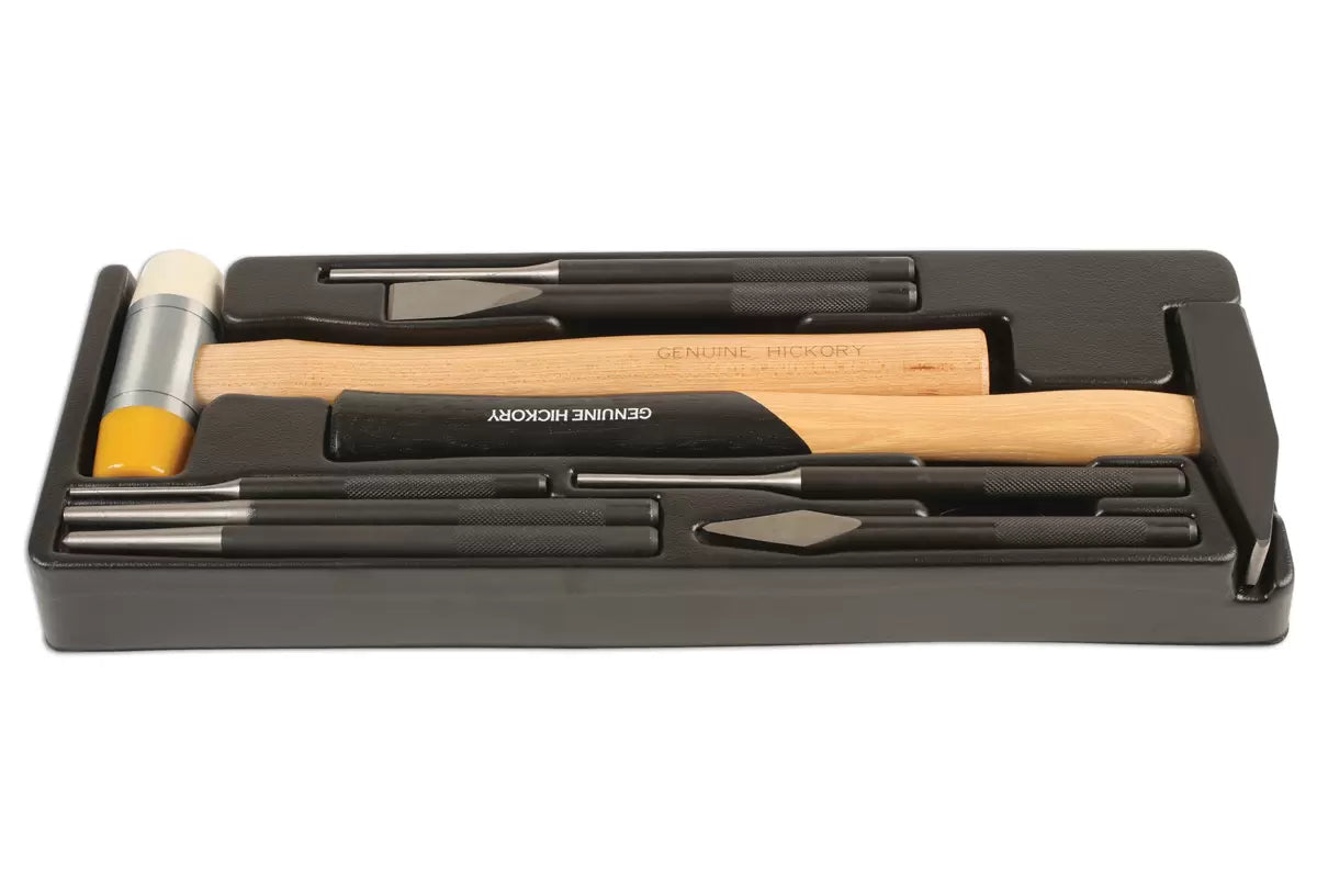 Laser - 6595 - Hammer and Chisel Kit 9pc
