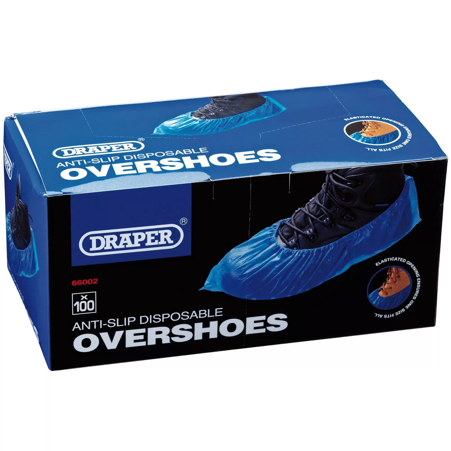 Draper Tools - 66002 - Disposable Overshoe Covers (Box of 100)