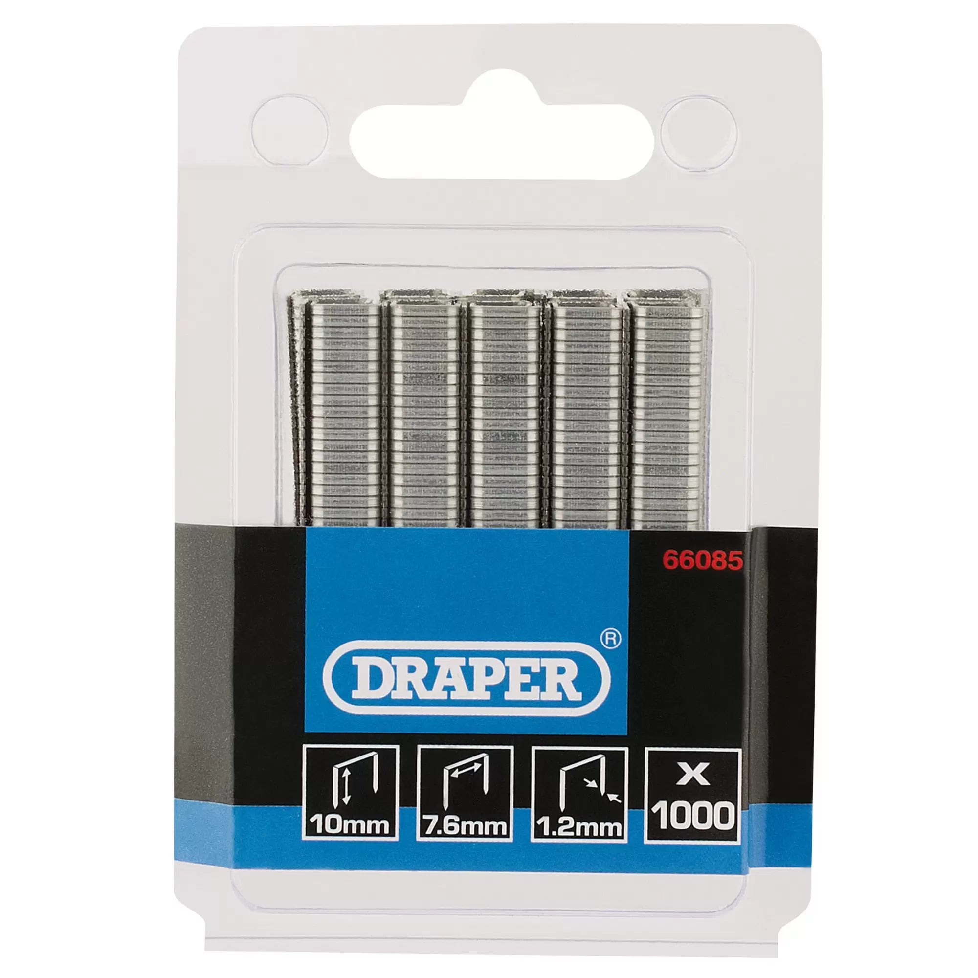 Draper Tools - 66085 - Staples, 10mm (Pack of 1000)