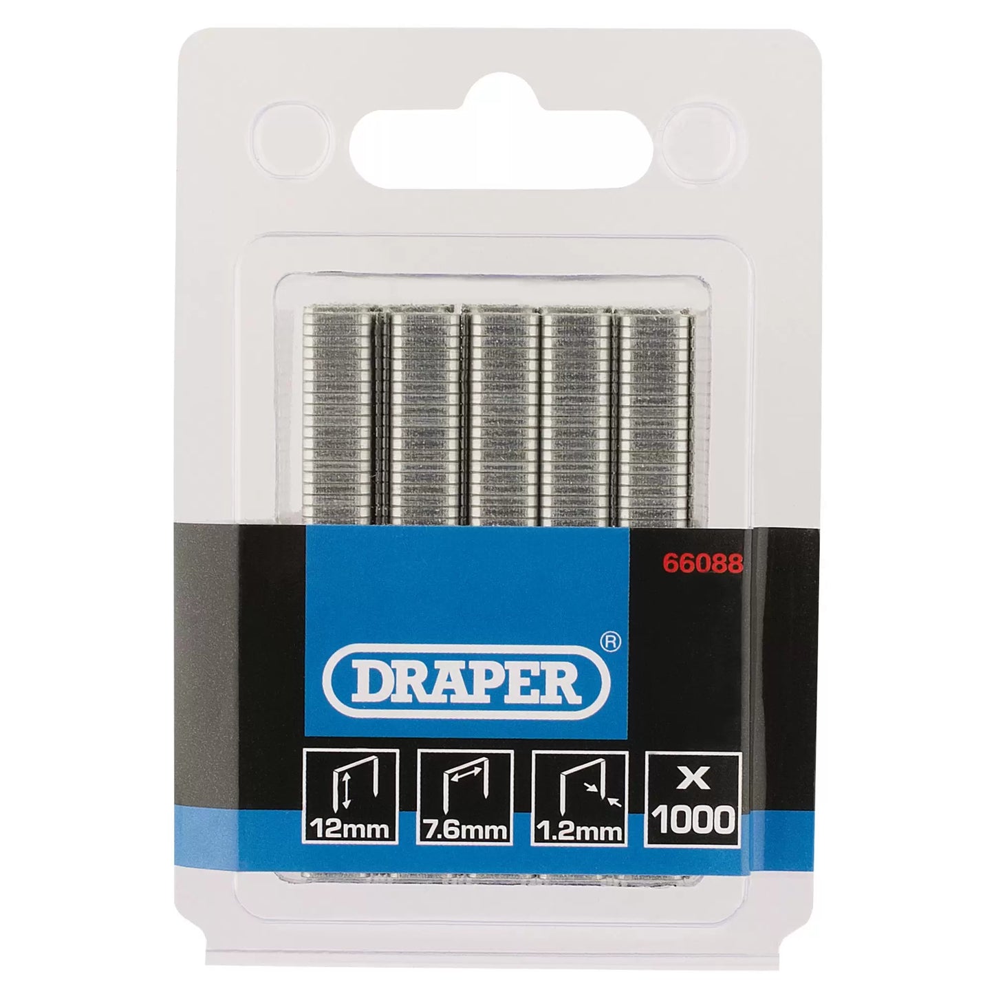 Draper Tools - 66088 - Staples, 12mm (Pack of 1000)