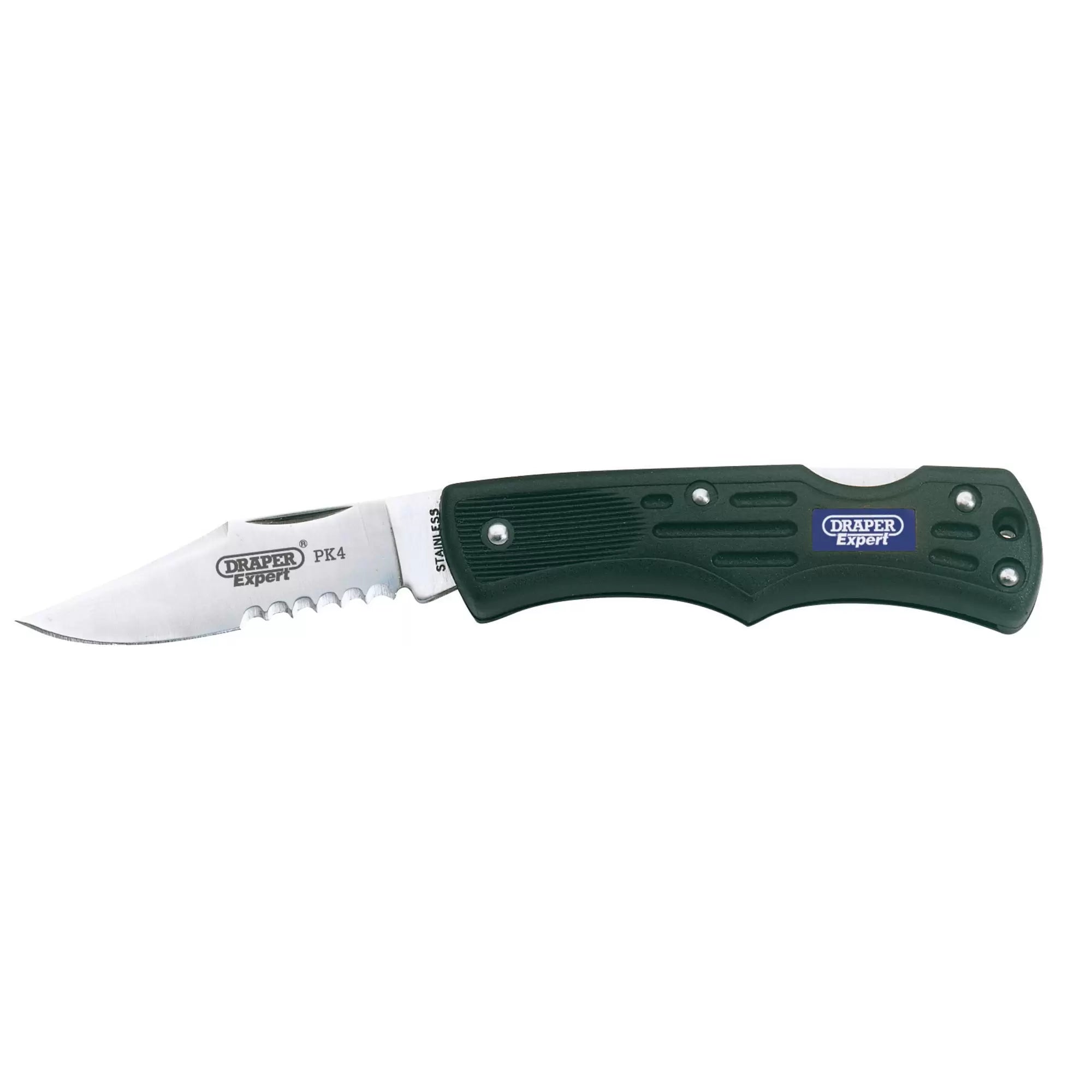 Draper Tools - 66255 - Draper Expert Dual Edge Folding Pocket Knife