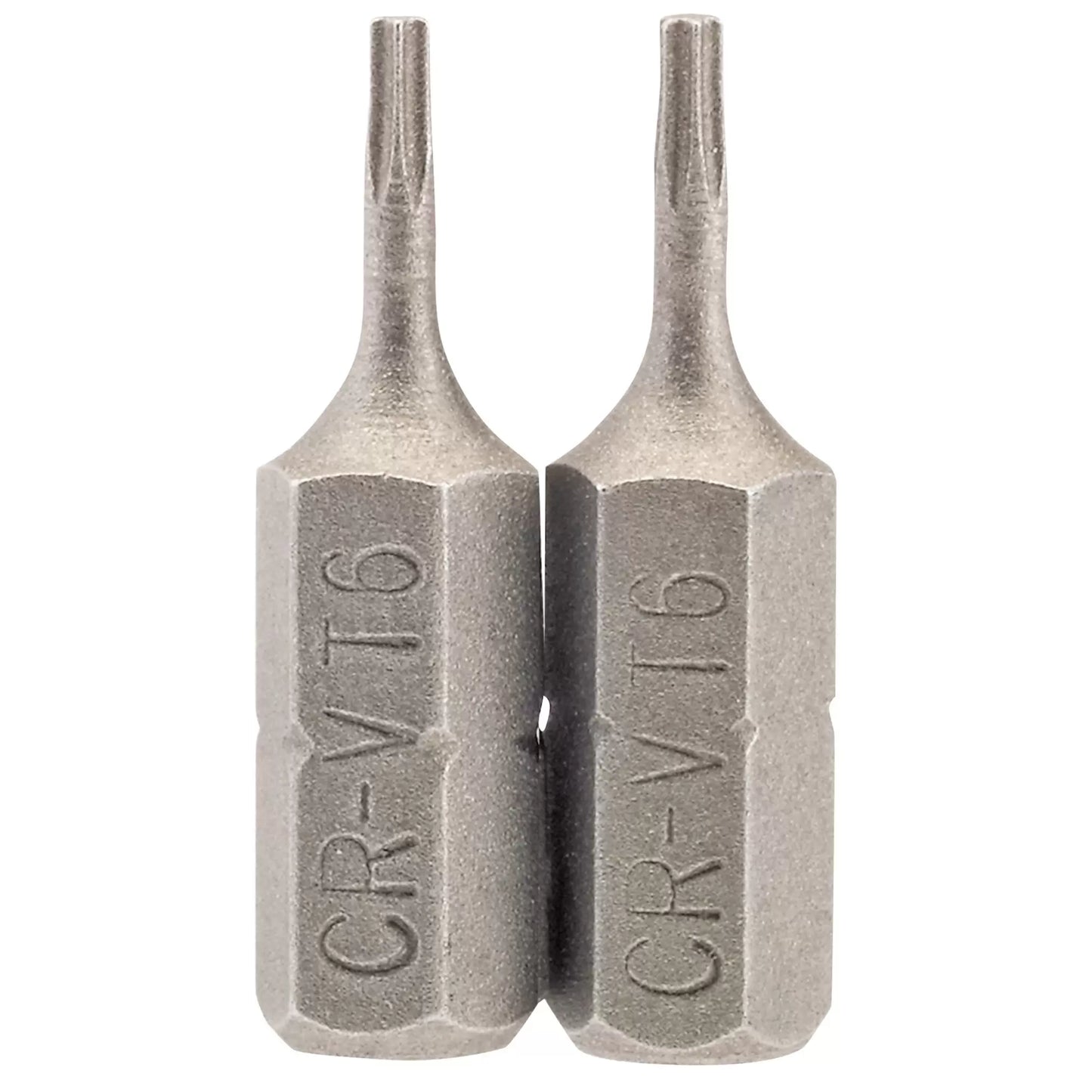 Draper Tools - 66338 - Draper TX-STAR® Insert Bit, 1/4" Hex, 25mm Long, T6 (Pack of 2)
