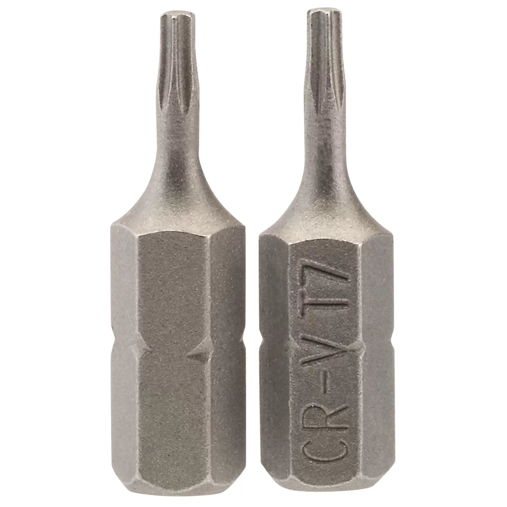 Draper Tools - 66421 - Draper TX-STAR® Insert Bit, 1/4" Hex, 25mm Long, T7 (Pack of 2)