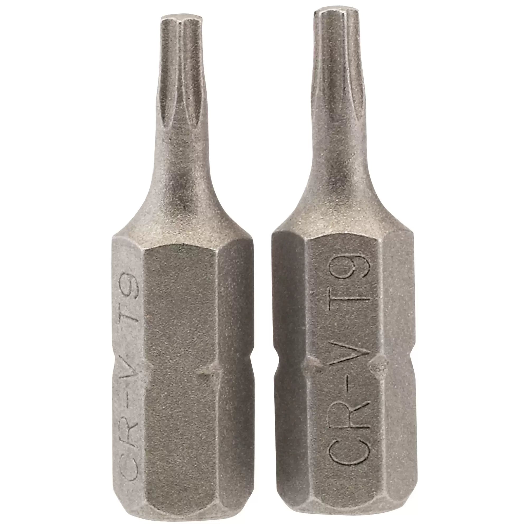 Draper Tools - 66427 - Draper TX-STAR® Insert Bit, 1/4" Hex, 25mm Long, T9 (Pack of 2)