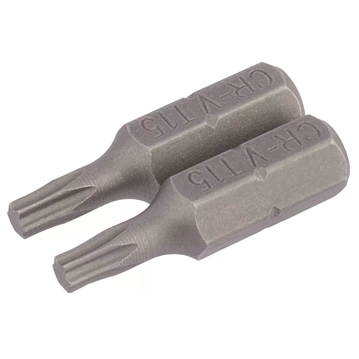 Draper Tools - 66429 - Draper TX-STAR® Insert Bit, 1/4" Hex, 25mm Long, T15 (Pack of 2)