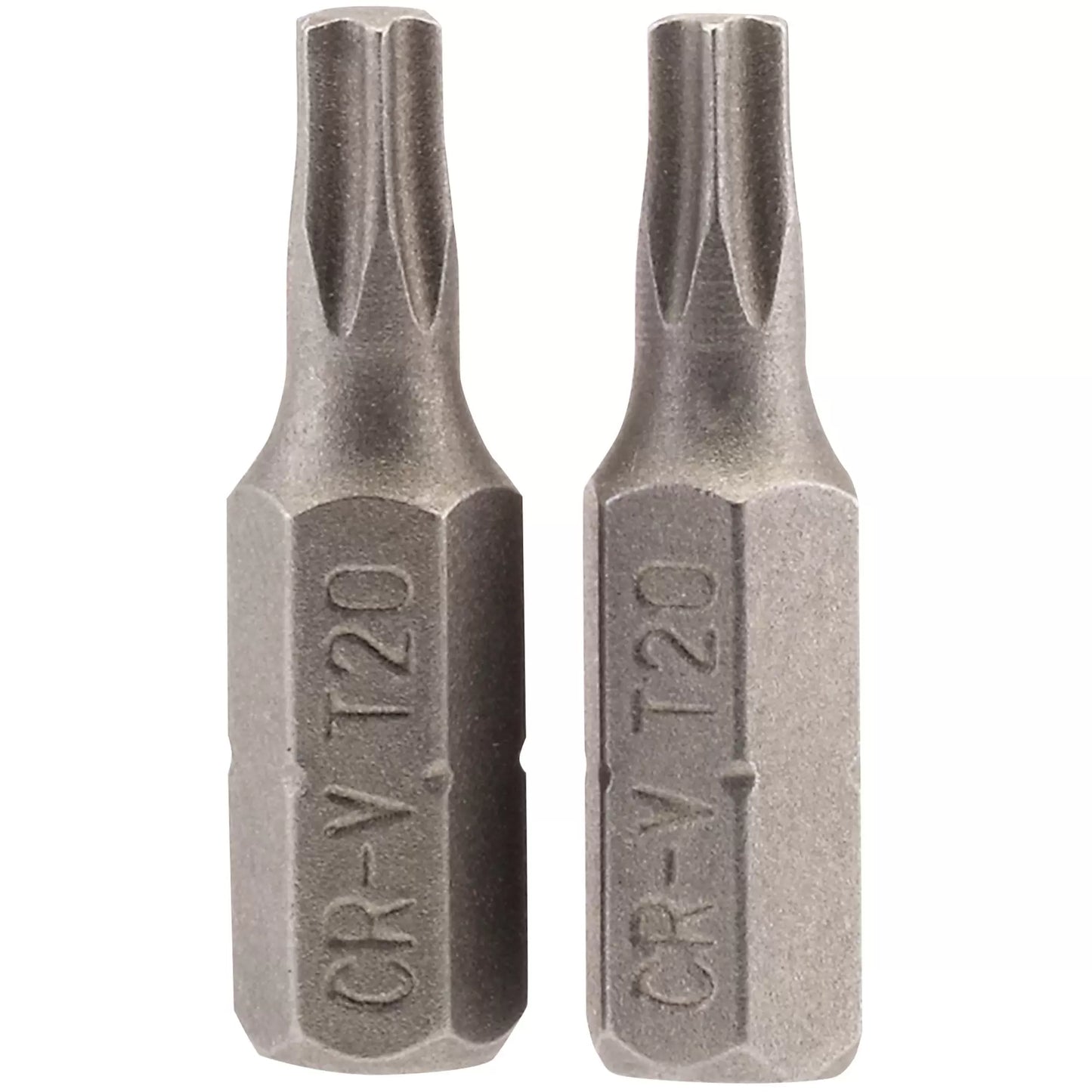 Draper Tools - 66430 - Draper TX-STAR® Insert Bit, 1/4" Hex, 25mm Long, T20 (Pack of 2)