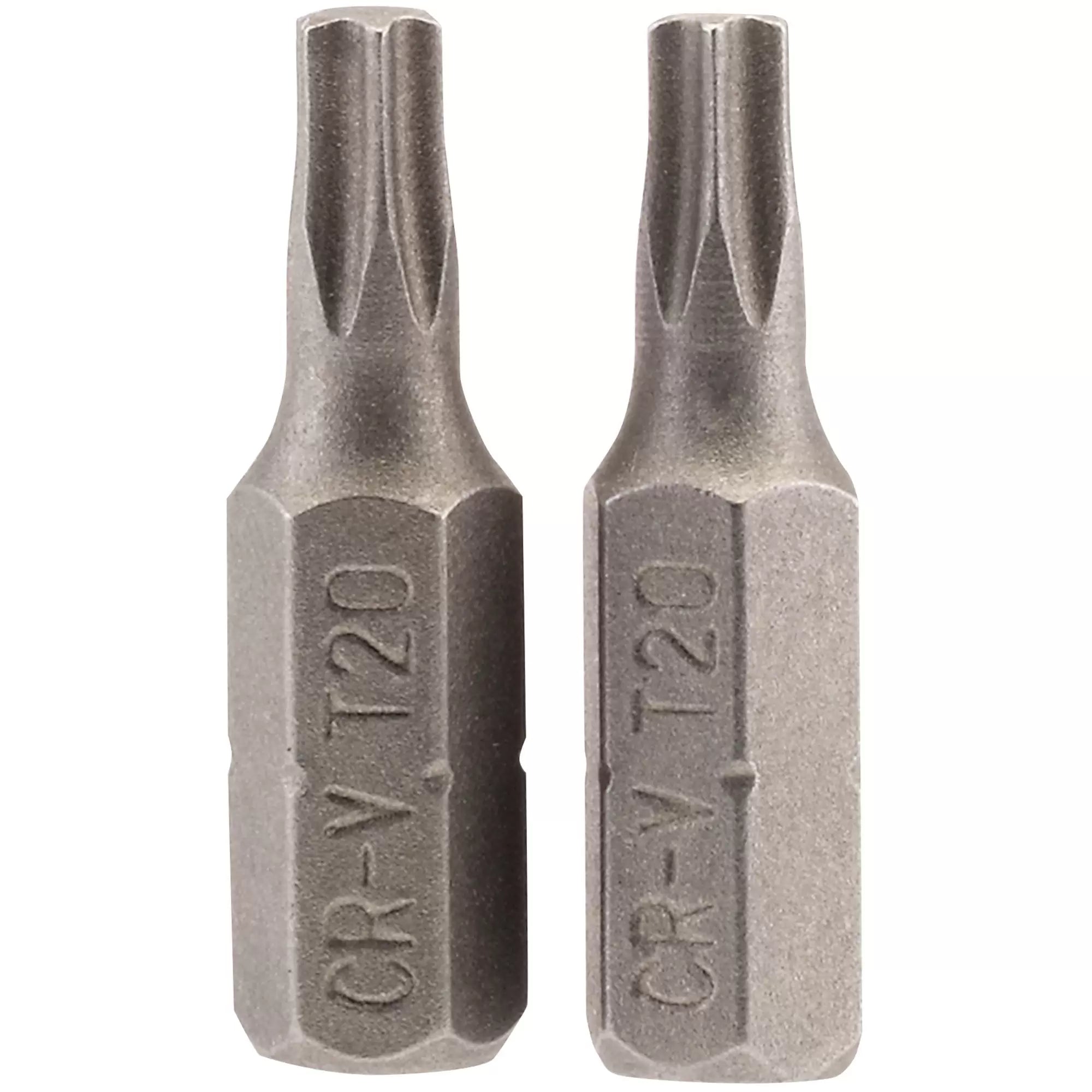Draper Tools - 66430 - Draper TX-STAR® Insert Bit, 1/4" Hex, 25mm Long, T20 (Pack of 2)