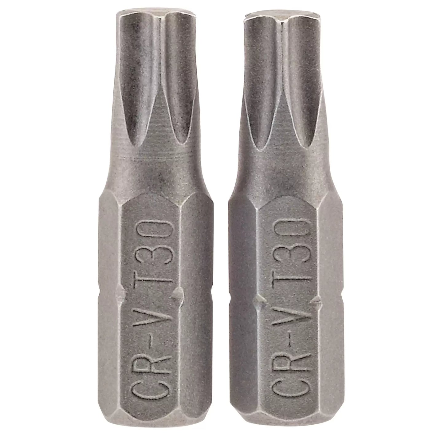 Draper Tools - 66435 - Draper TX-STAR® Insert Bit, 1/4" Hex, 25mm Long, T30 (Pack of 2)
