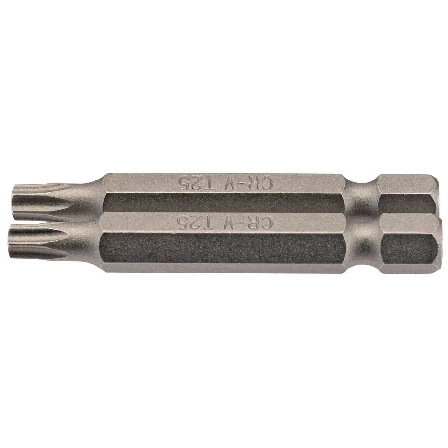 Draper Tools - 66489 - Draper TX-STAR® Insert Bit, 1/4" Hex, 50mm Long, T25 (Pack of 2)