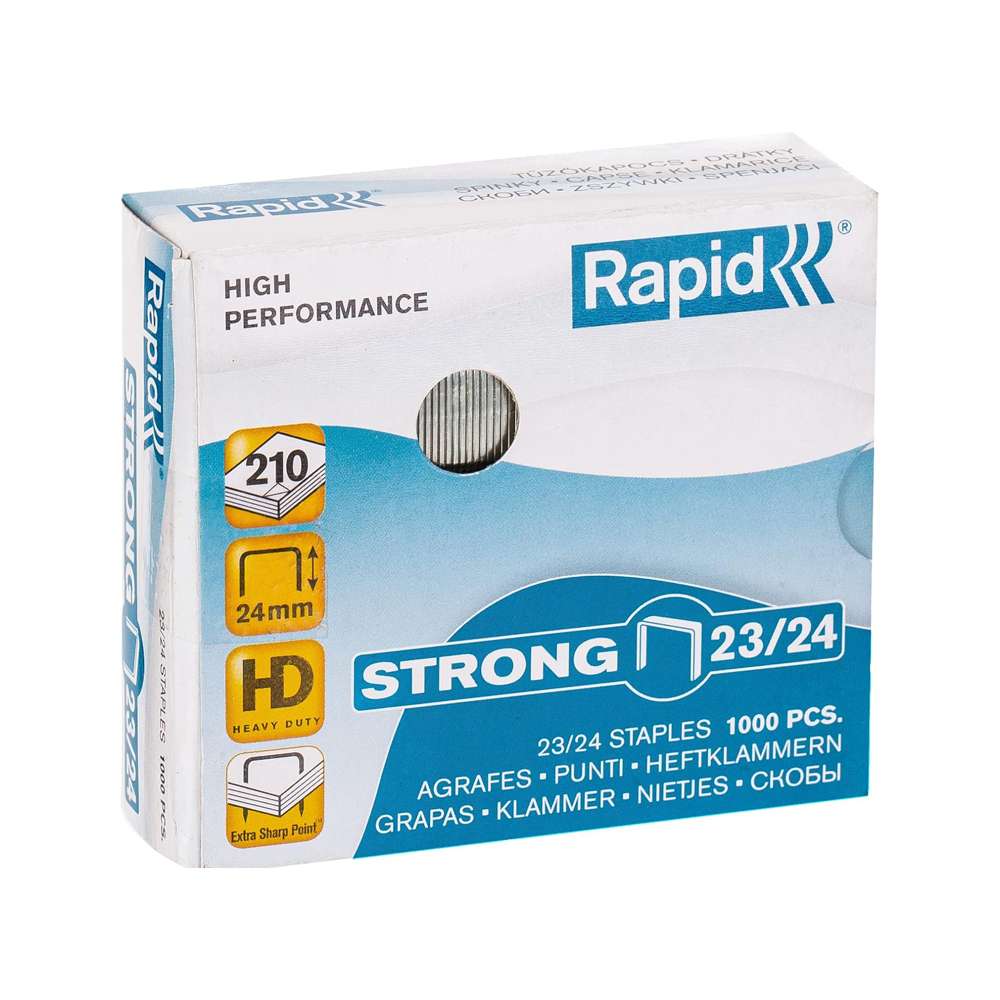 Rapid Heavy Duty Staples 23/24, 1000 Staples