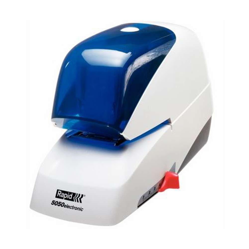 Rapid Electric Stapler, 240V, 50 Sheet Capacity, Black
