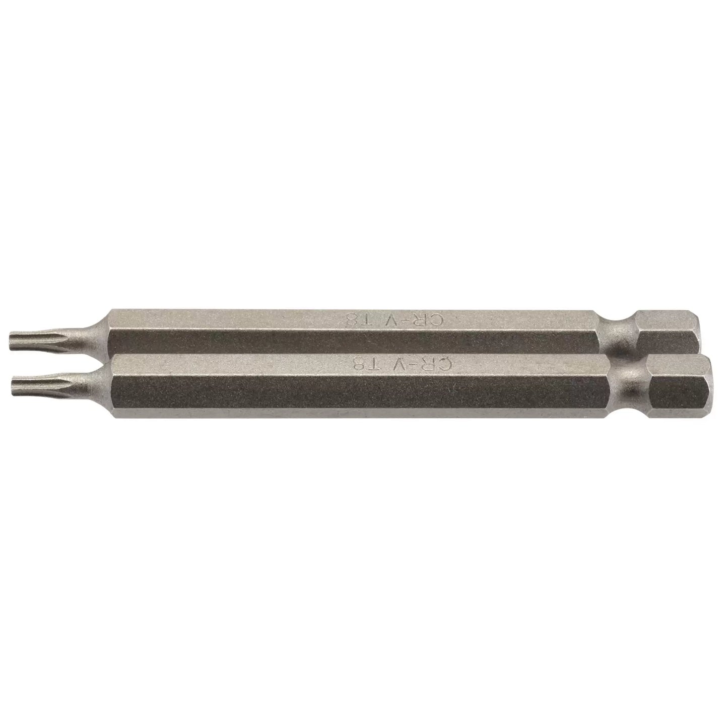 Draper Tools - 66830 - Draper TX-STAR® Insert Bit, 1/4" Hex, 75mm Long, T8 (Pack of 2)