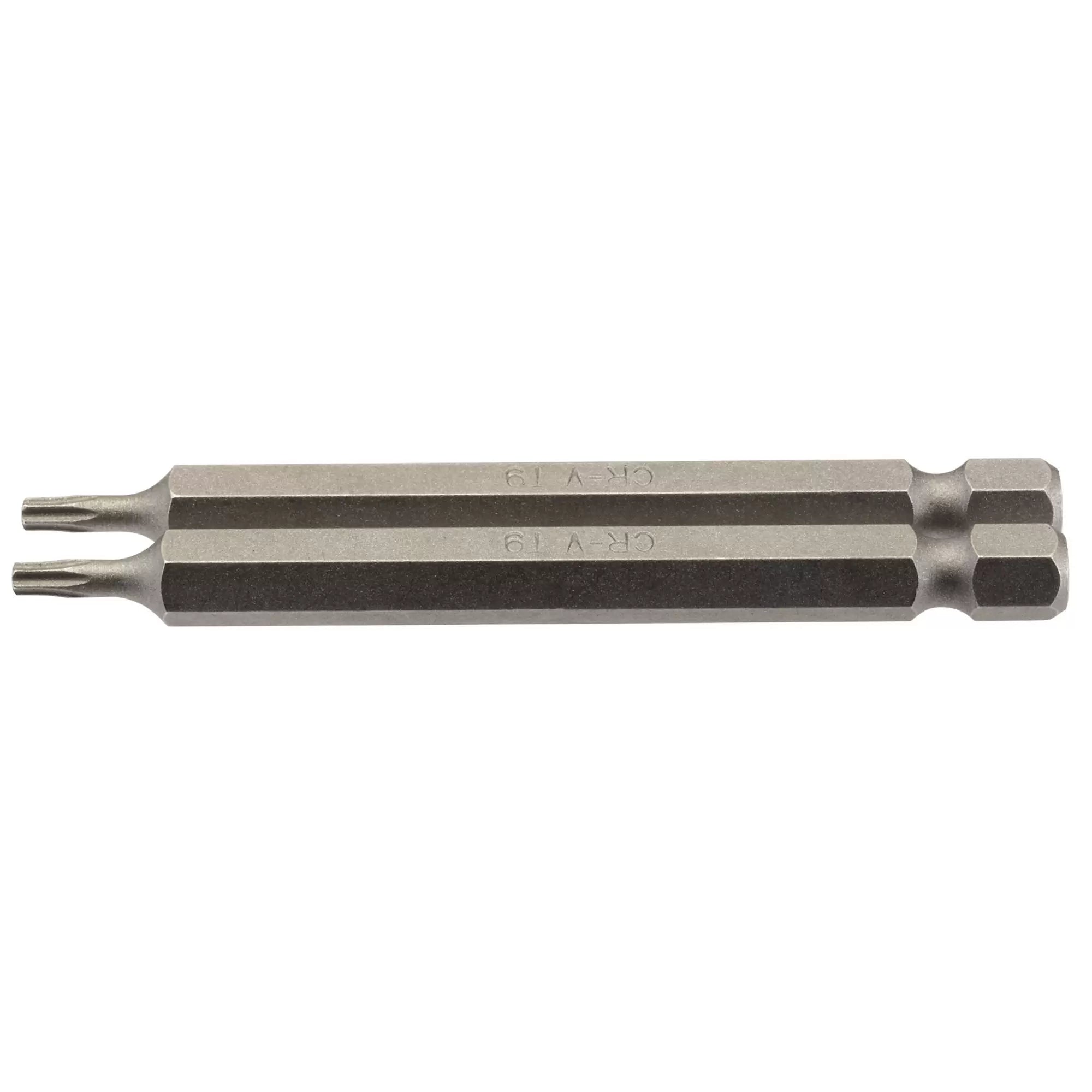 Draper Tools - 66843 - Draper TX-STAR® Insert Bit, 1/4" Hex, 75mm Long, T9 (Pack of 2)