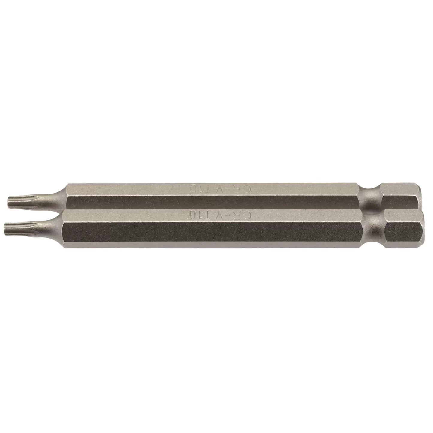 Draper Tools - 66845 - Draper TX-STAR® Insert Bit, 1/4" Hex, 75mm Long, T10 (Pack of 2)