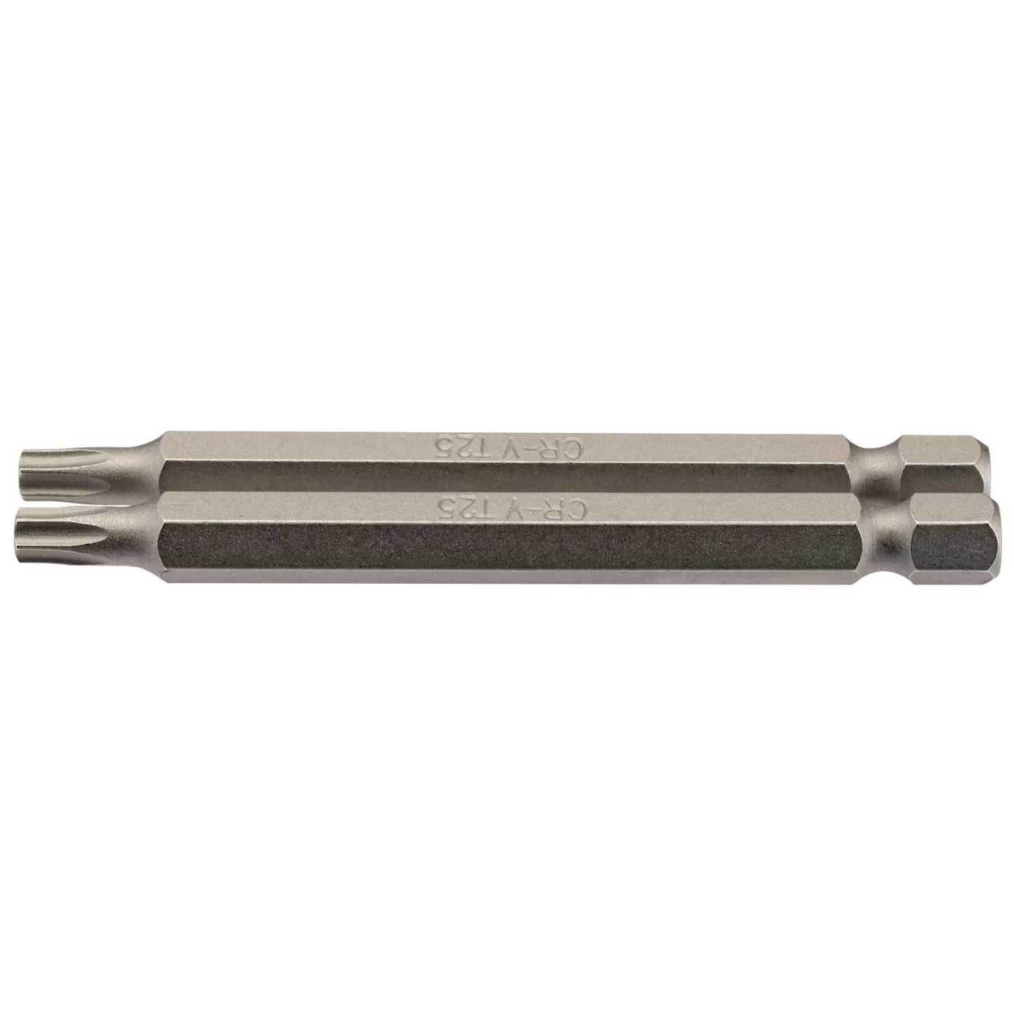 Draper Tools - 66849 - Draper TX-STAR® Insert Bit, 1/4" Hex, 75mm Long, T25 (Pack of 2)