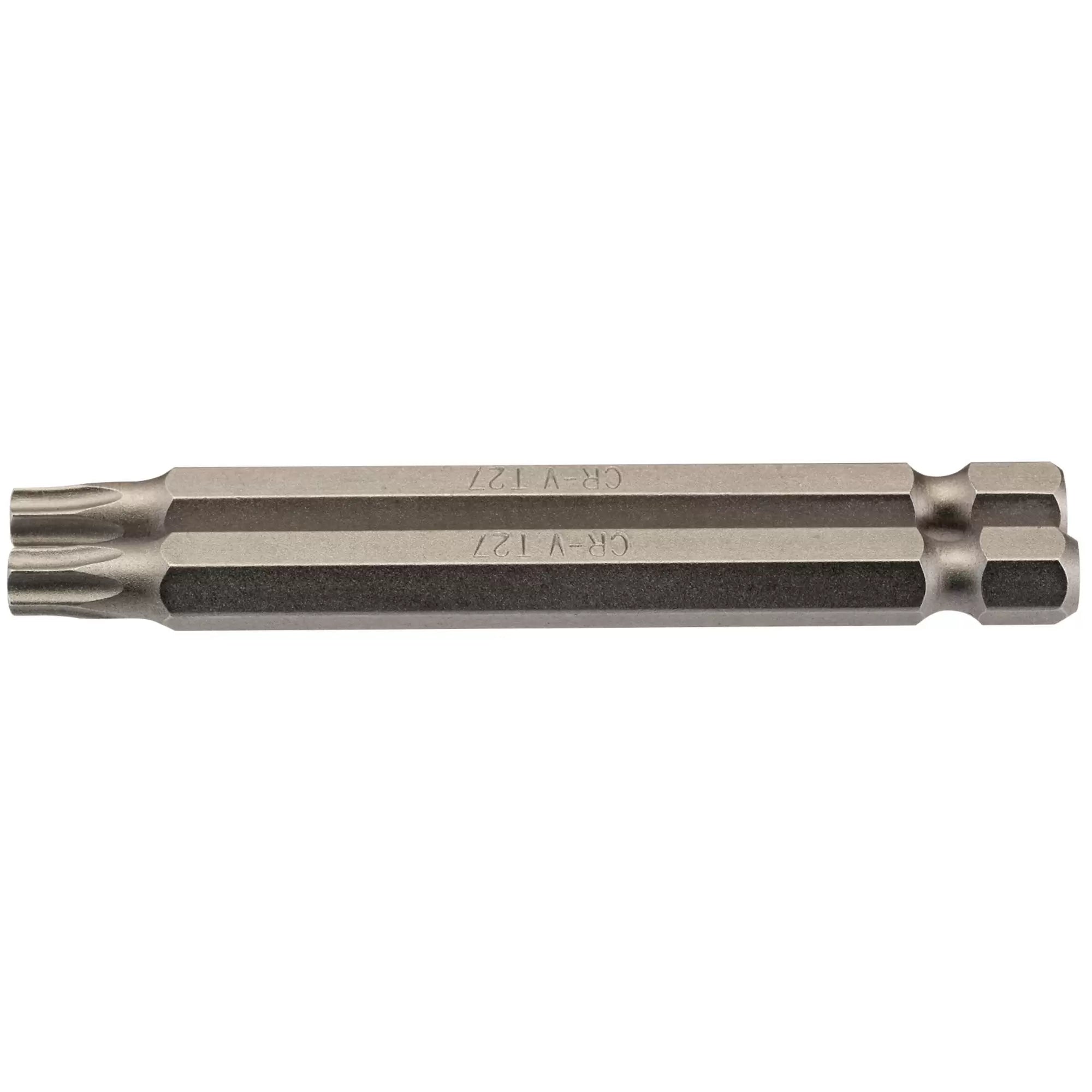 Draper Tools - 66851 - Draper TX-STAR® Insert Bit, 1/4" Hex, 75mm Long, T27 (Pack of 2)