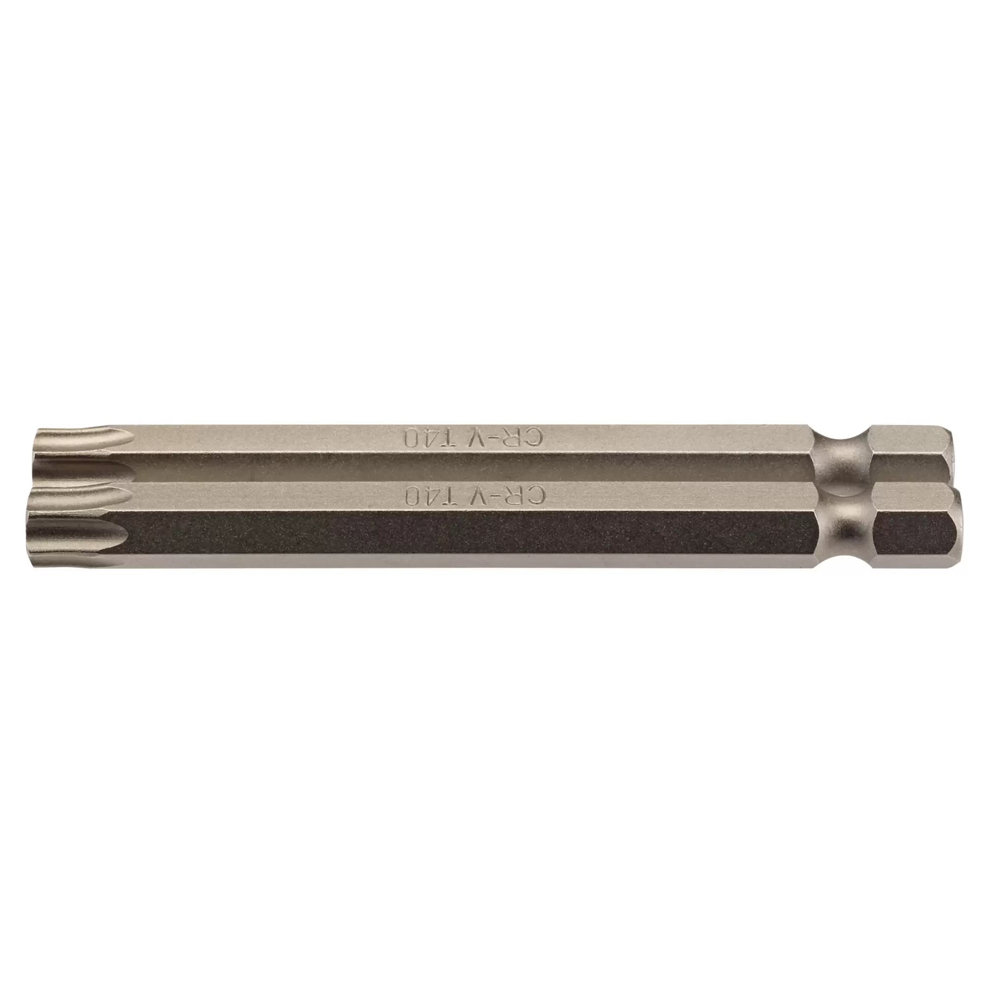 Draper Tools - 66853 - Draper TX-STAR® Insert Bit, 1/4" Hex, 75mm Long, T40 (Pack of 2)