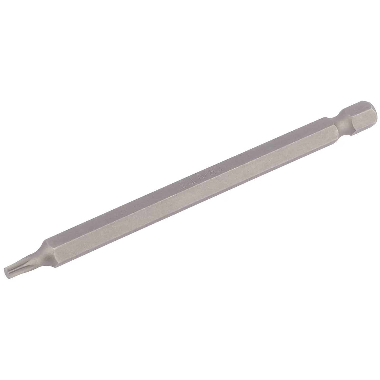 Draper Tools - 66913 - Draper TX-STAR® Insert Bit, 1/4" Hex, 100mm Long, T15 (Pack of 1)