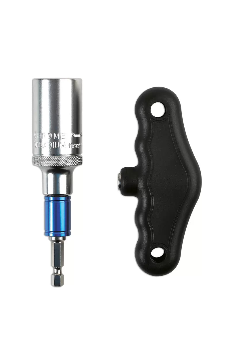 Laser - 6693 - Survivor Socket with Handle 1/2"D