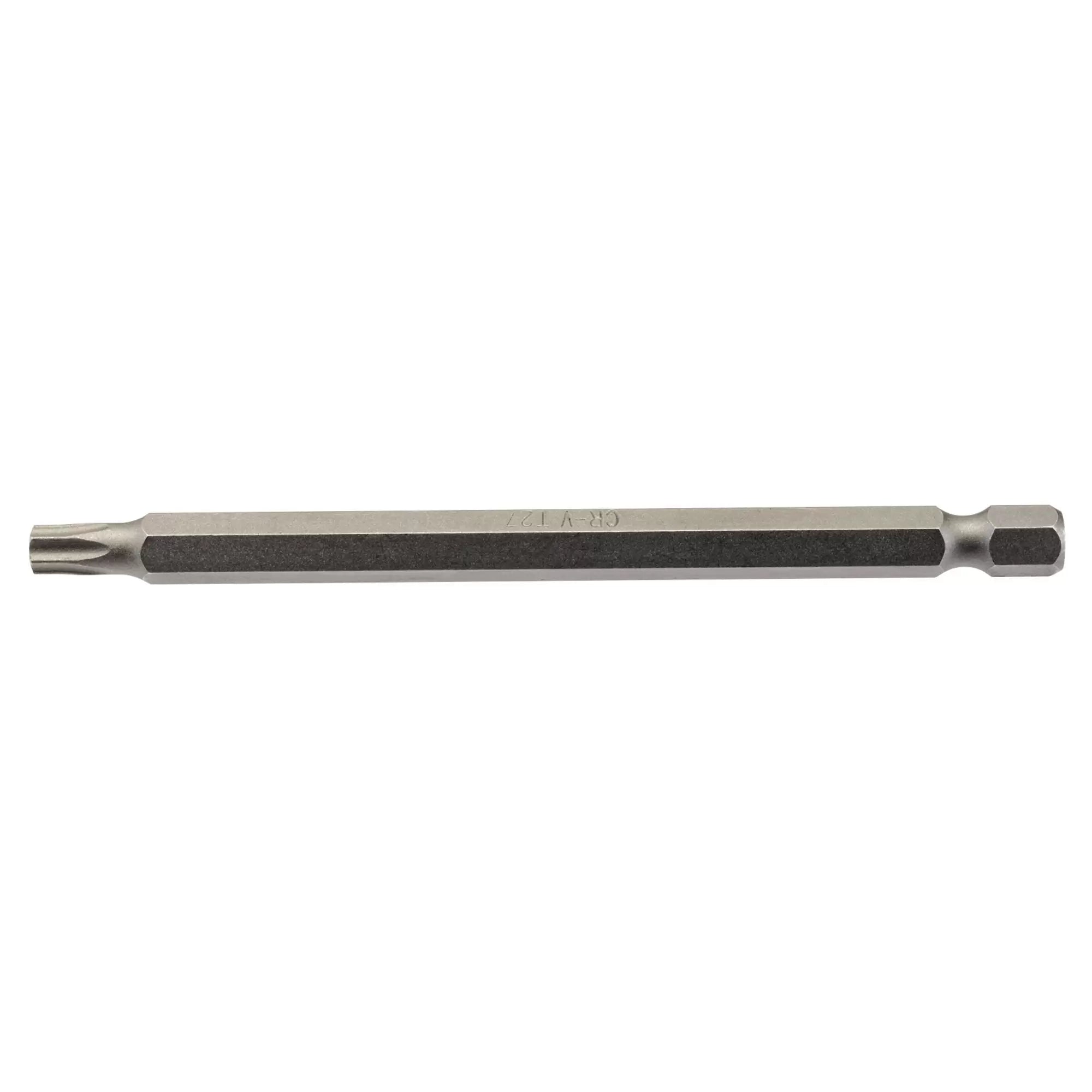 Draper Tools - 66940 - Draper TX-STAR® Insert Bit, 1/4" Hex, 100mm Long, T27 (Pack of 1)