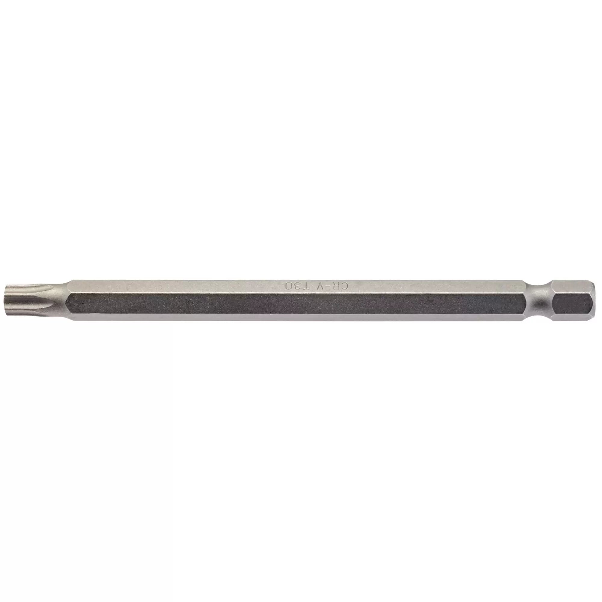 Draper Tools - 67006 - Draper TX-STAR® Insert Bit, 1/4" Hex, 100mm Long, T30 (Pack of 1)