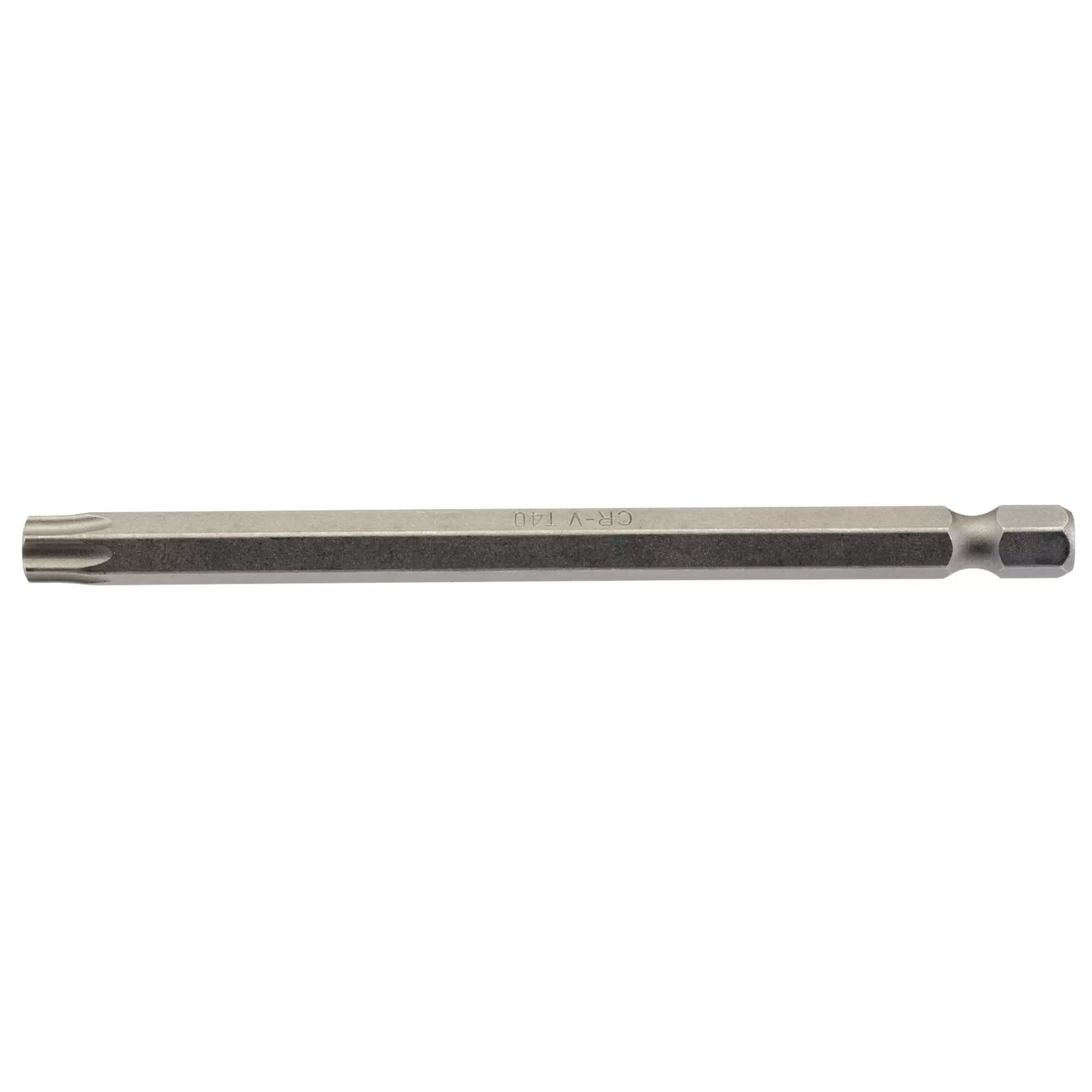 Draper Tools - 67014 - Draper TX-STAR® Insert Bit, 1/4" Hex, 100mm Long, T40 (Pack of 1)