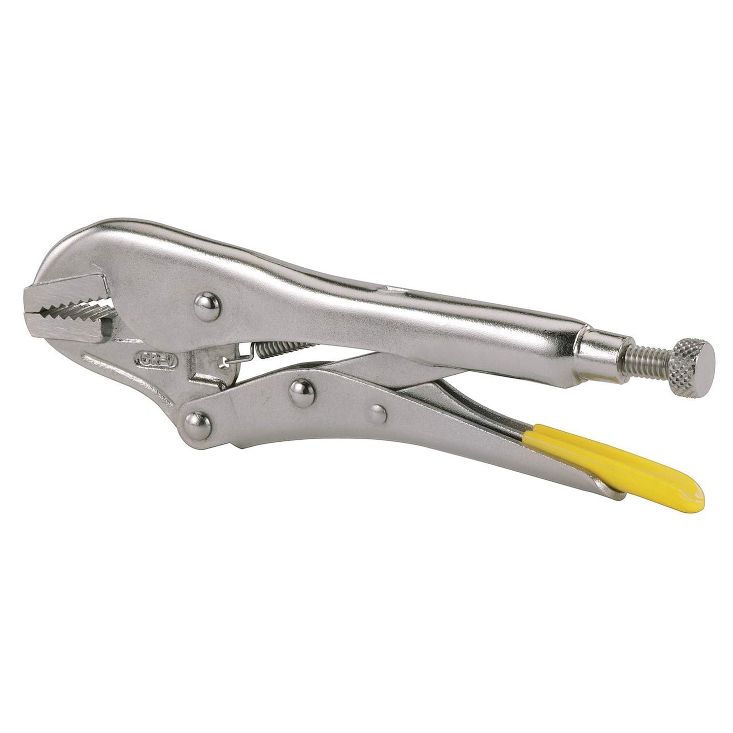 Stanley 190mm (7.5-inch) Straight Jaw Locking Pliers – Vise Grip Clamp – 84-810