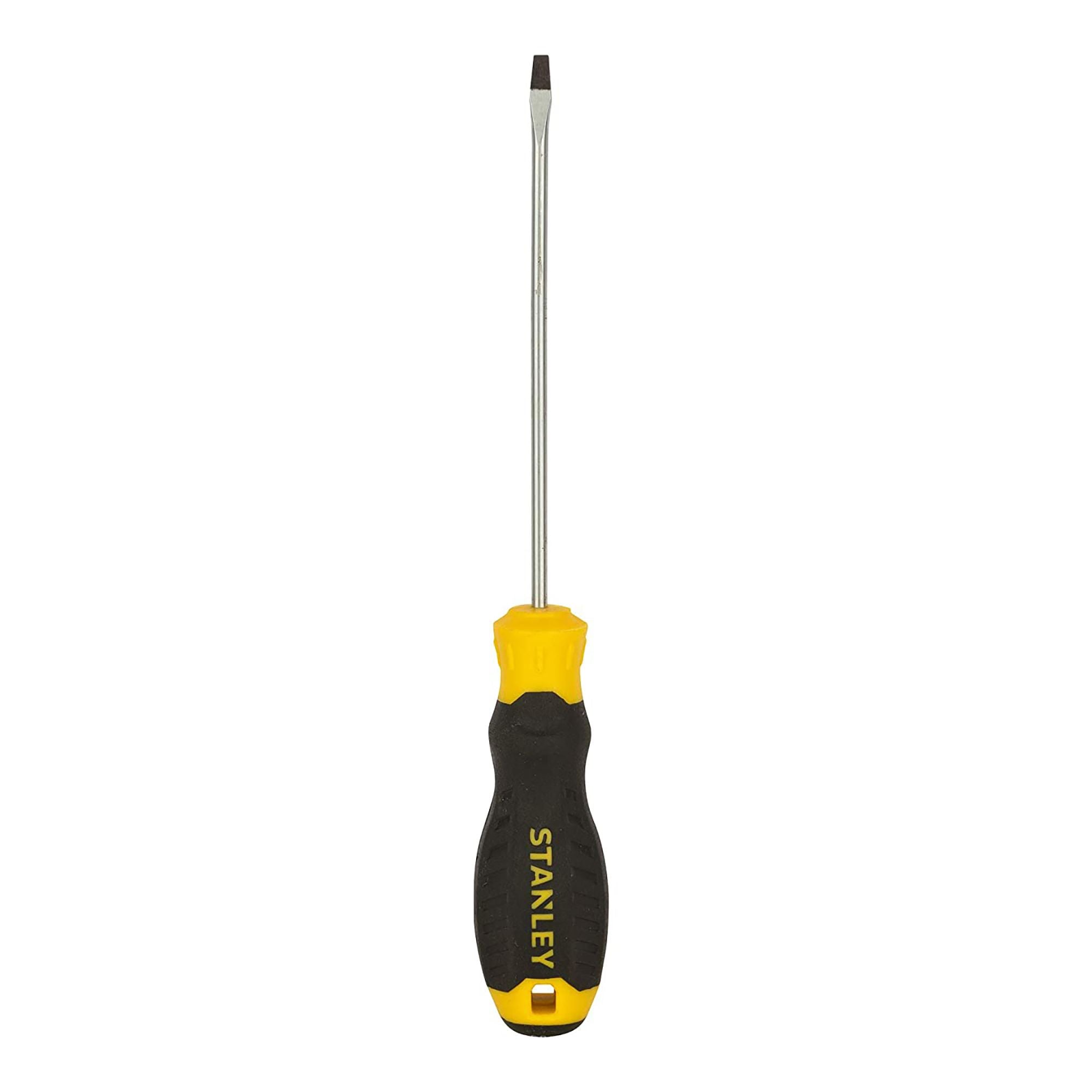 Stanley Flat Head Screwdriver – 6.5mm x 200mm, Cushion Grip – STMT60829-8