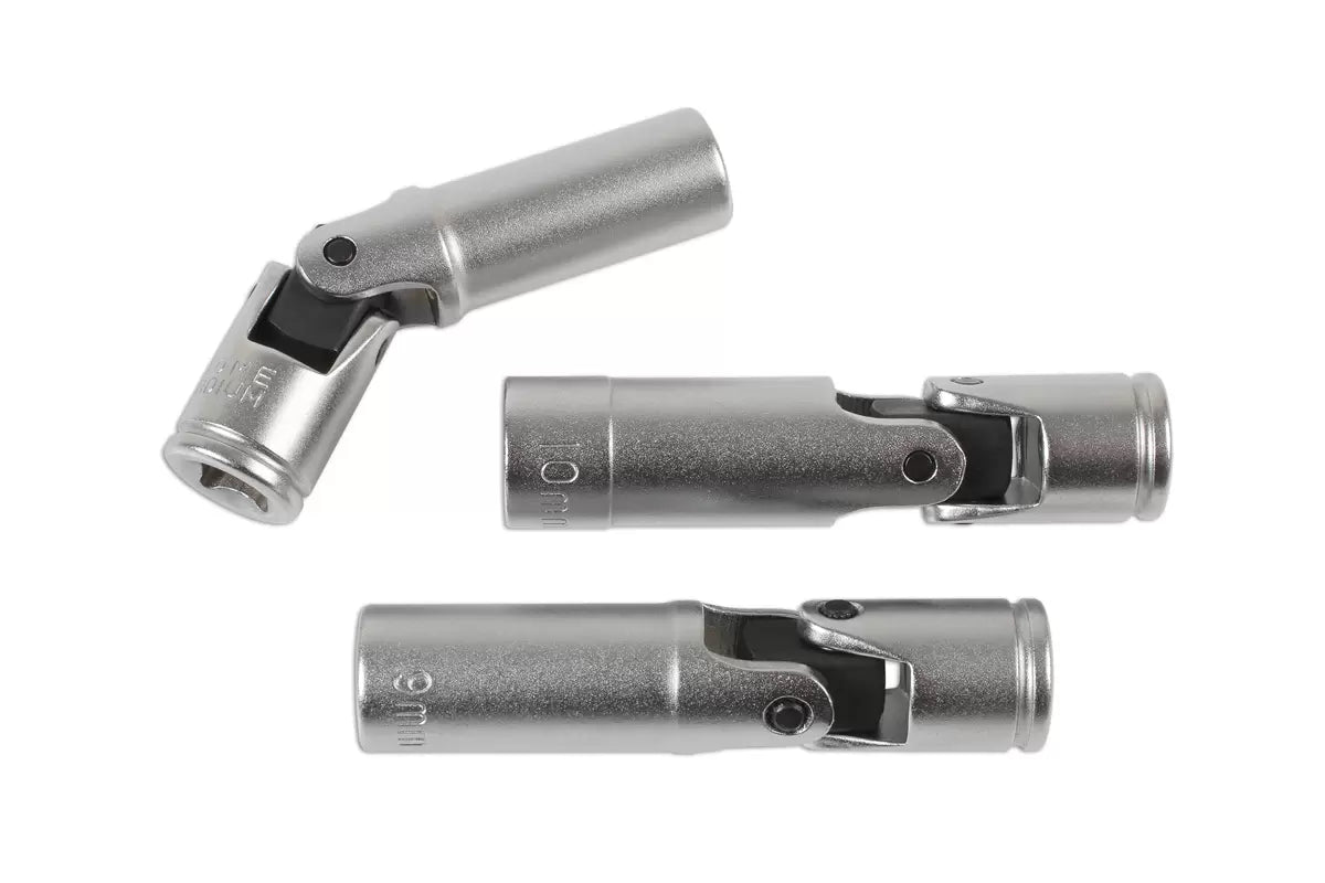 Laser - 6741 - Glow Plug Socket Set 1/4"D 3pc