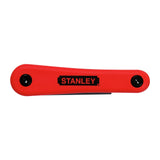 Stanley 7-Piece Metric Folding Hex Key Set – Ball End, Hardened Steel – 4-69-262