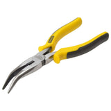 Stanley 200mm (8-inch) Bent Nose Pliers – Dynagrip Comfort Handle – STHT84072-8