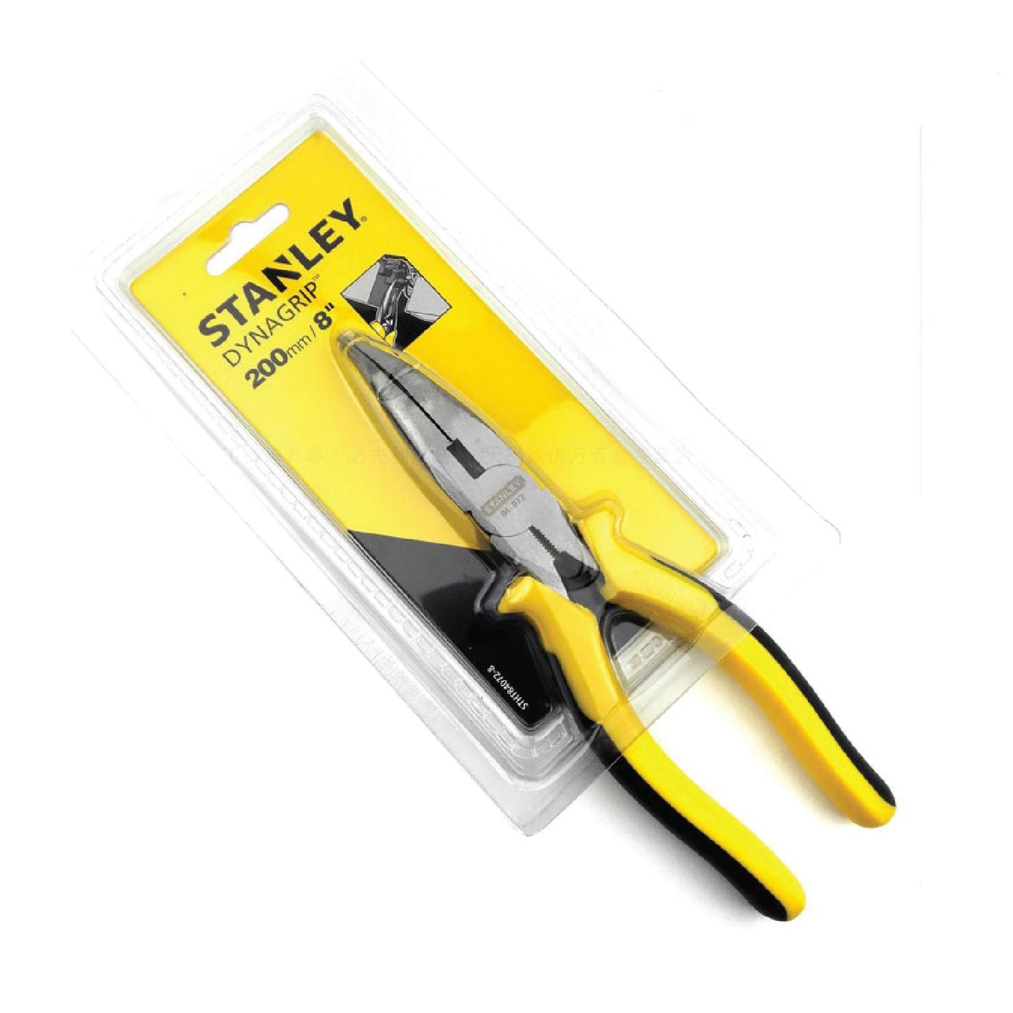 Stanley 200mm (8-inch) Bent Nose Pliers – Dynagrip Comfort Handle – STHT84072-8
