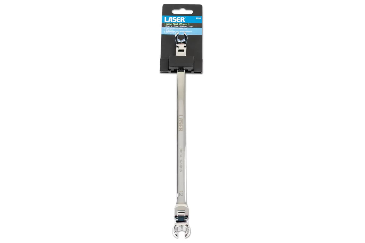 Laser - 6752 - Extra Long Flare Nut Wrench 10 x 12mm