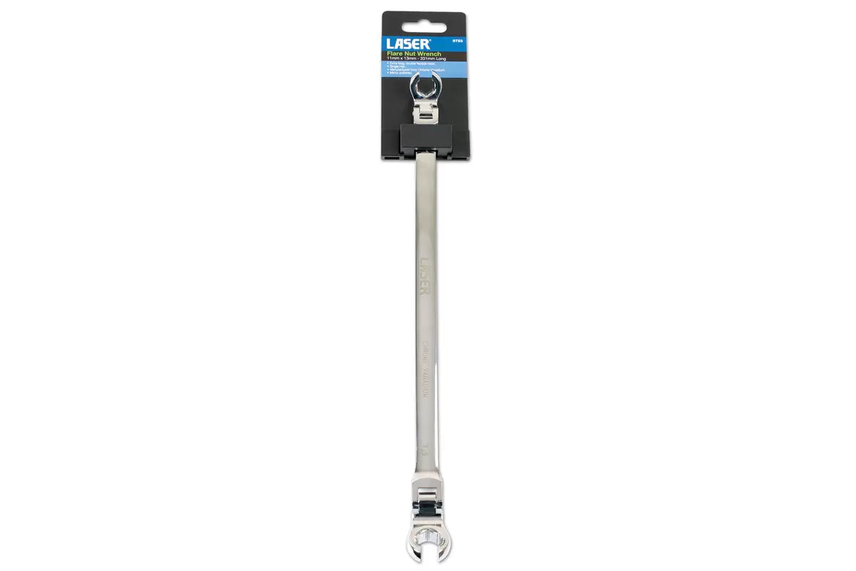 Laser - 6753 - Extra Long Flare Nut Wrench 11 x 13mm