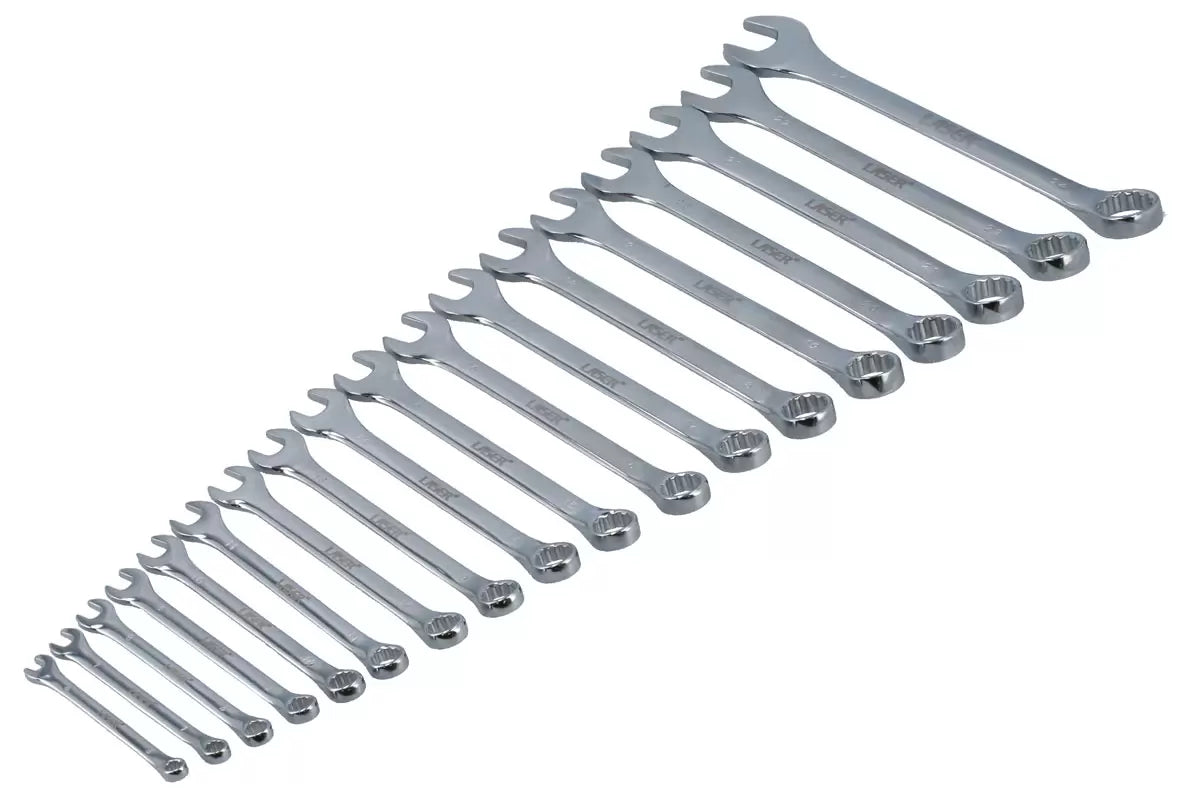 Laser - 6758 - Combination Spanner Set 6 - 24mm 18pc
