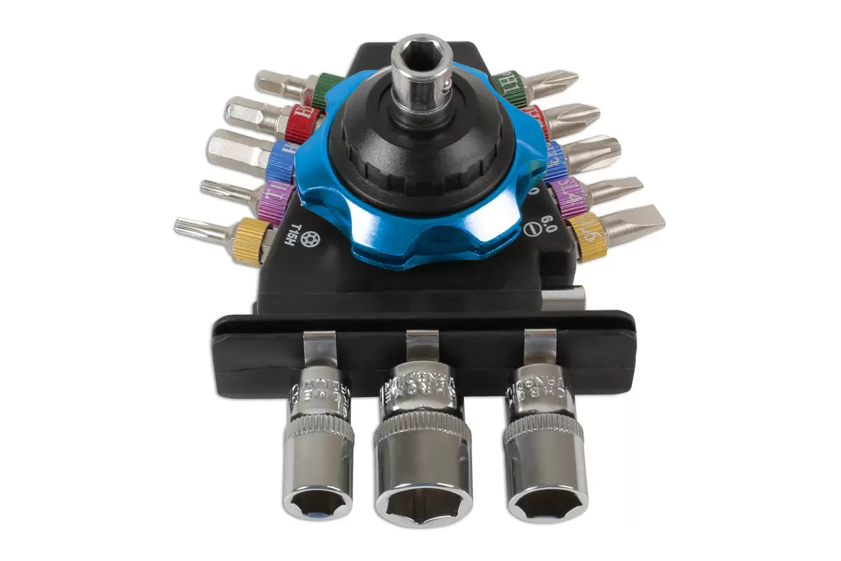 Laser - 6764 - Palm Ratchet Kit 15pc