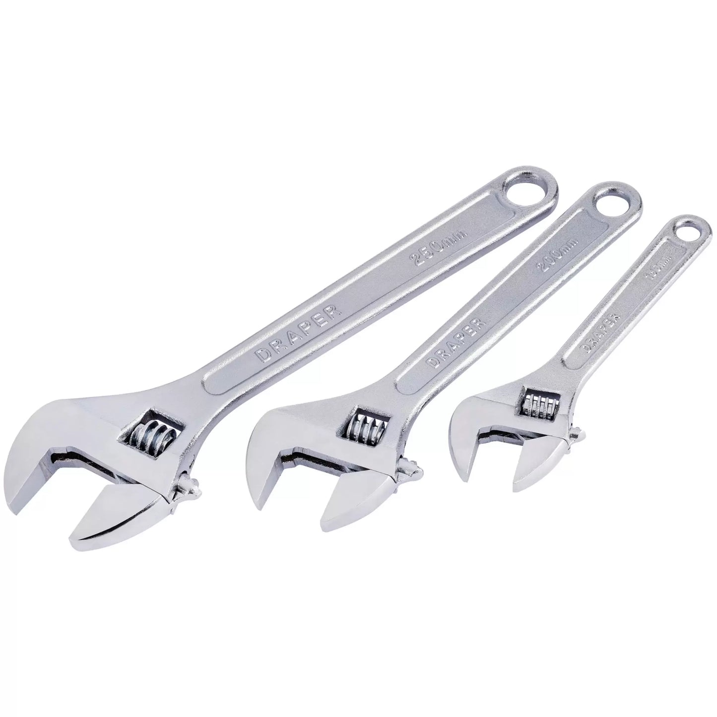 Draper Tools - 67642 - Draper Redline® Adjustable Wrench Set (3 Piece)