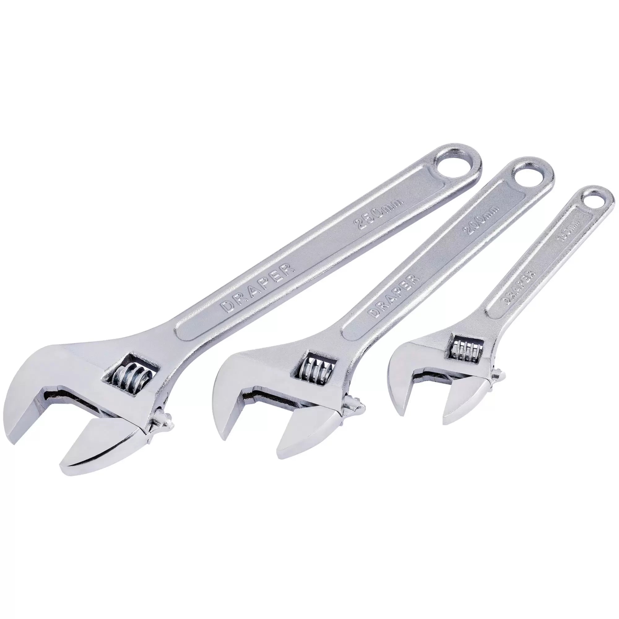 Draper Tools - 67642 - Draper Redline® Adjustable Wrench Set (3 Piece)