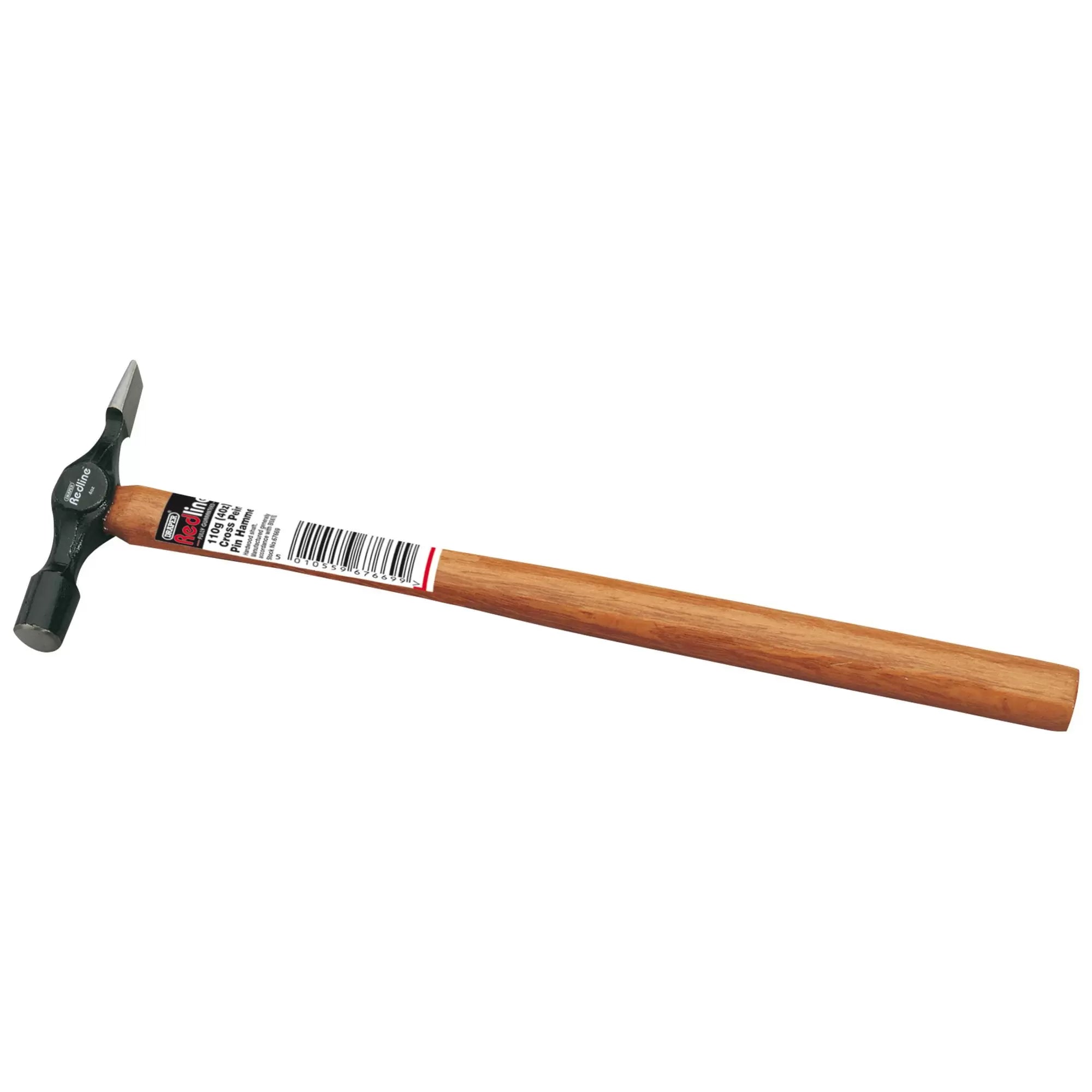 Draper Tools - 67669 - Draper Redline® Cross Pein Pin Hammer, 110g/4oz