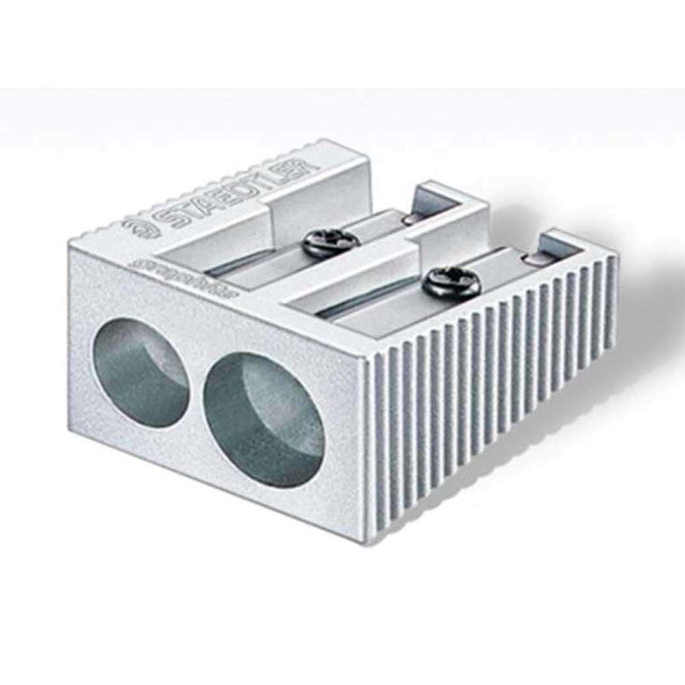 Staedtler Double Hole Metal Pencil Sharpener, Assorted - Box of 20