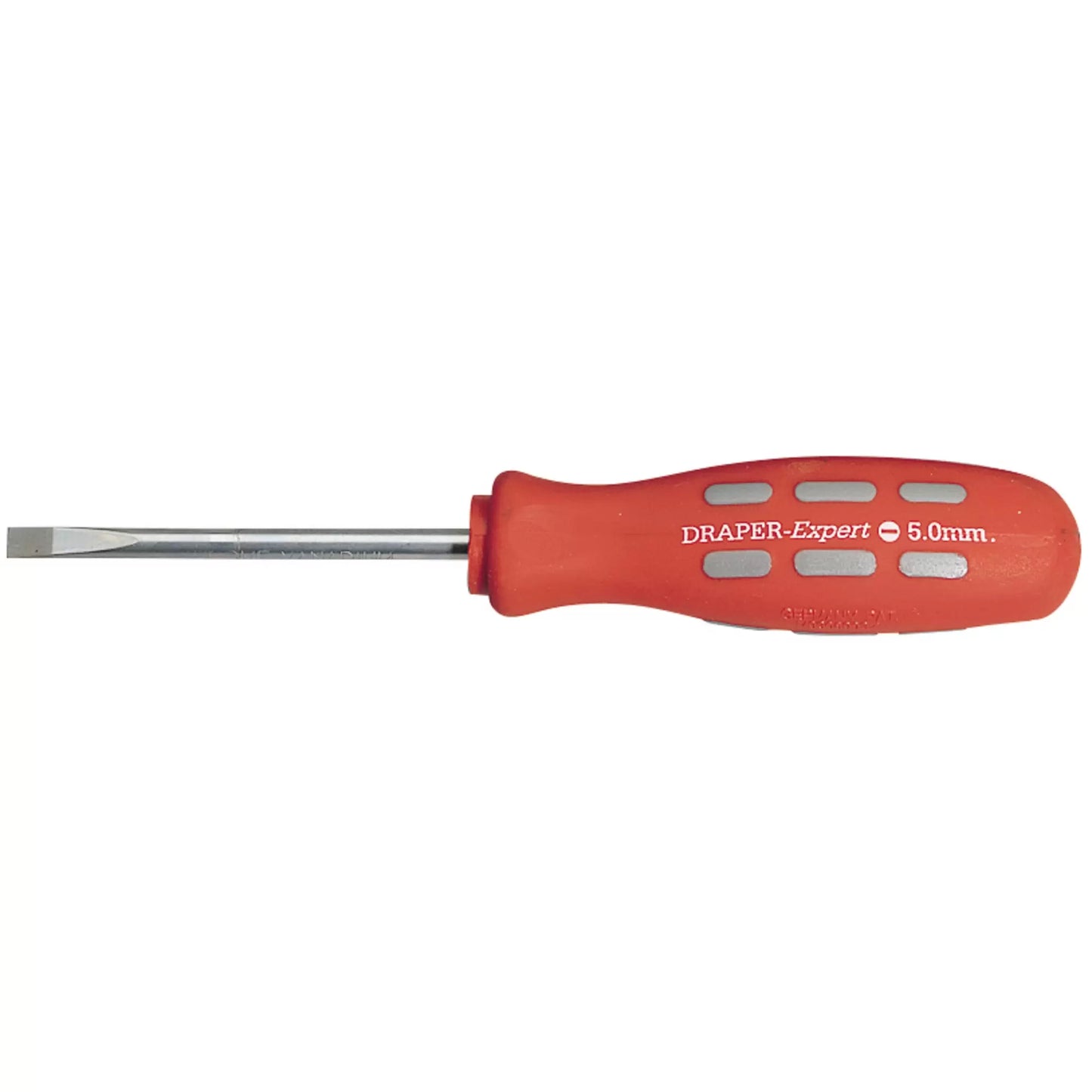 Draper Tools - 67852 - Draper Expert Plain Slot Parallel Tip Mechanics Screwdriver, 75 x 5mm (Sold Loose)