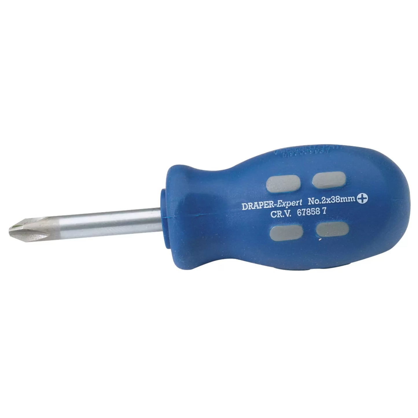 Draper Tools - 67858 - Draper Expert Cross Slot Mechanics Screwdriver, 38mm, No.2 (Sold Loose)