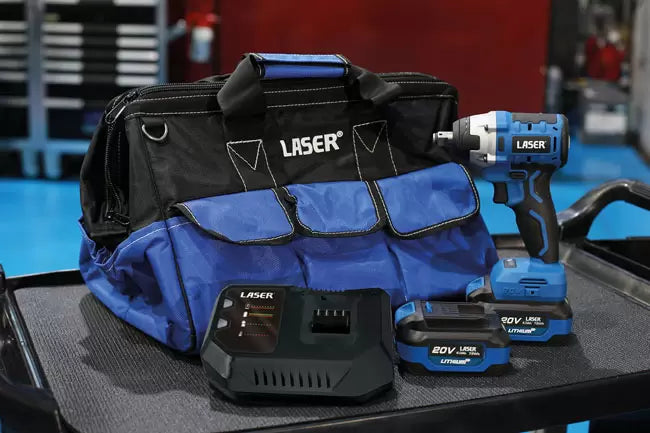 Laser - 68013 - Cordless Impact Wrench 1/2"D 20V Kit