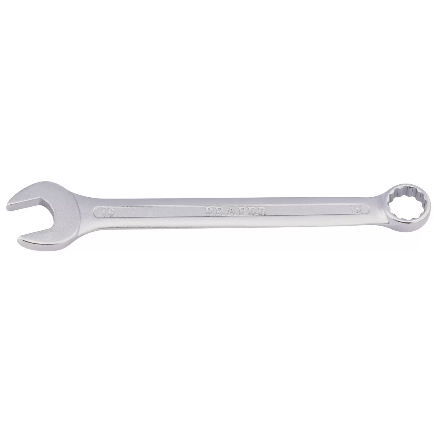Draper Tools - 68037 - Draper Redline® Metric Combination Spanner, 15mm