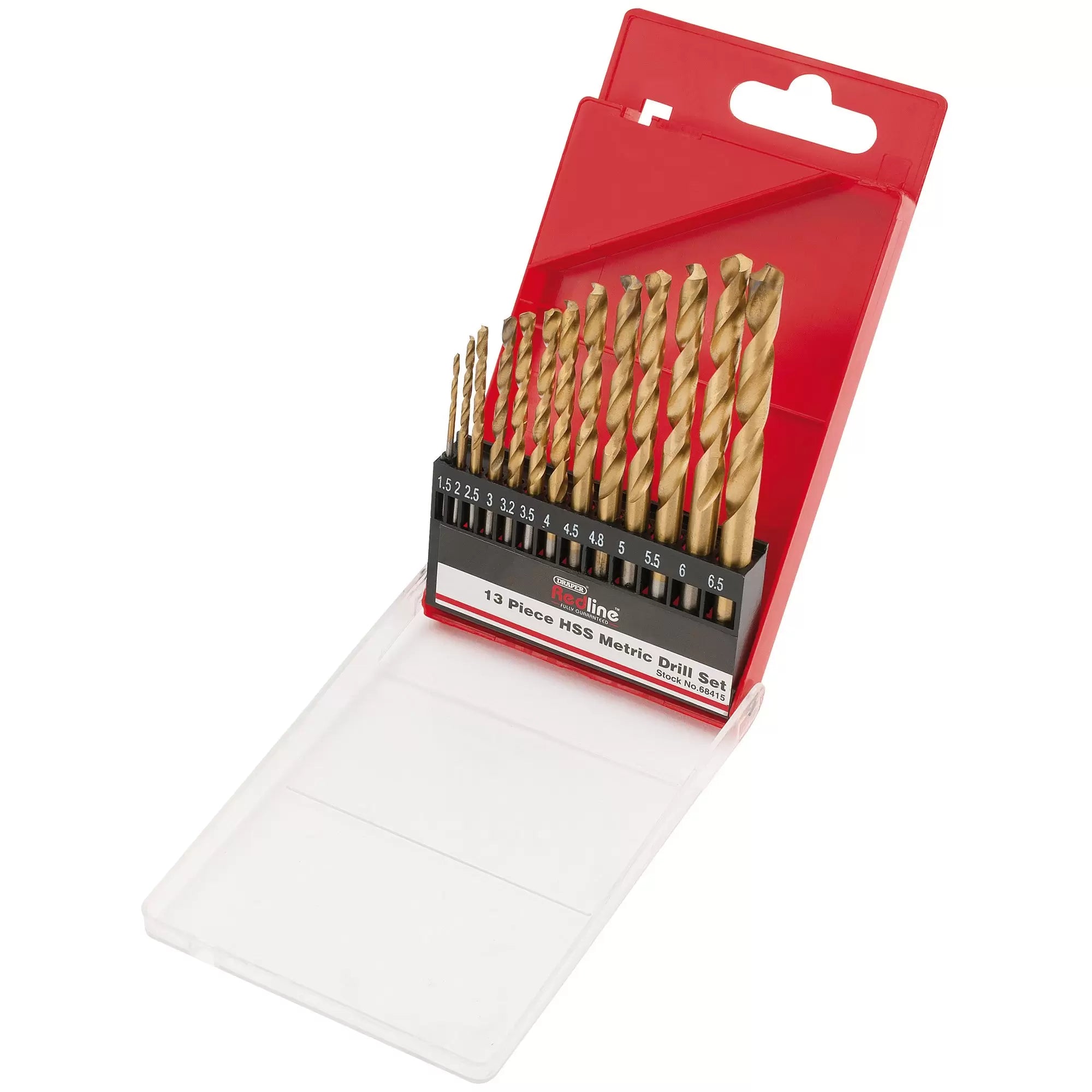 Draper Tools - 68415 - HSS Metric Twist Drill Set (13 Piece)
